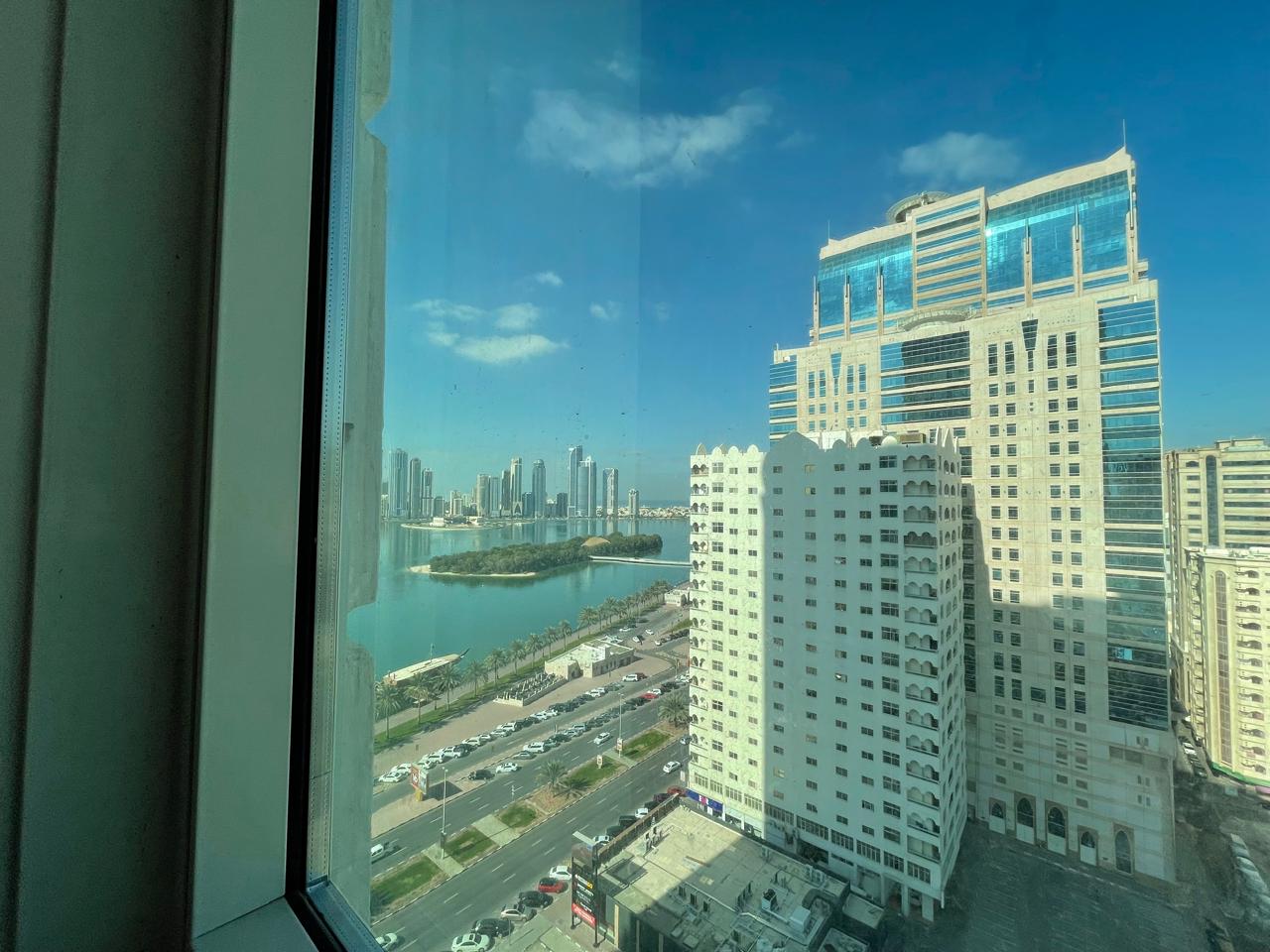 HOT Property/2BHK with Central A. C/Central Gas/Chiller,Parking,Gym,Pool Free Just 70k in AL-MAJAZ 1