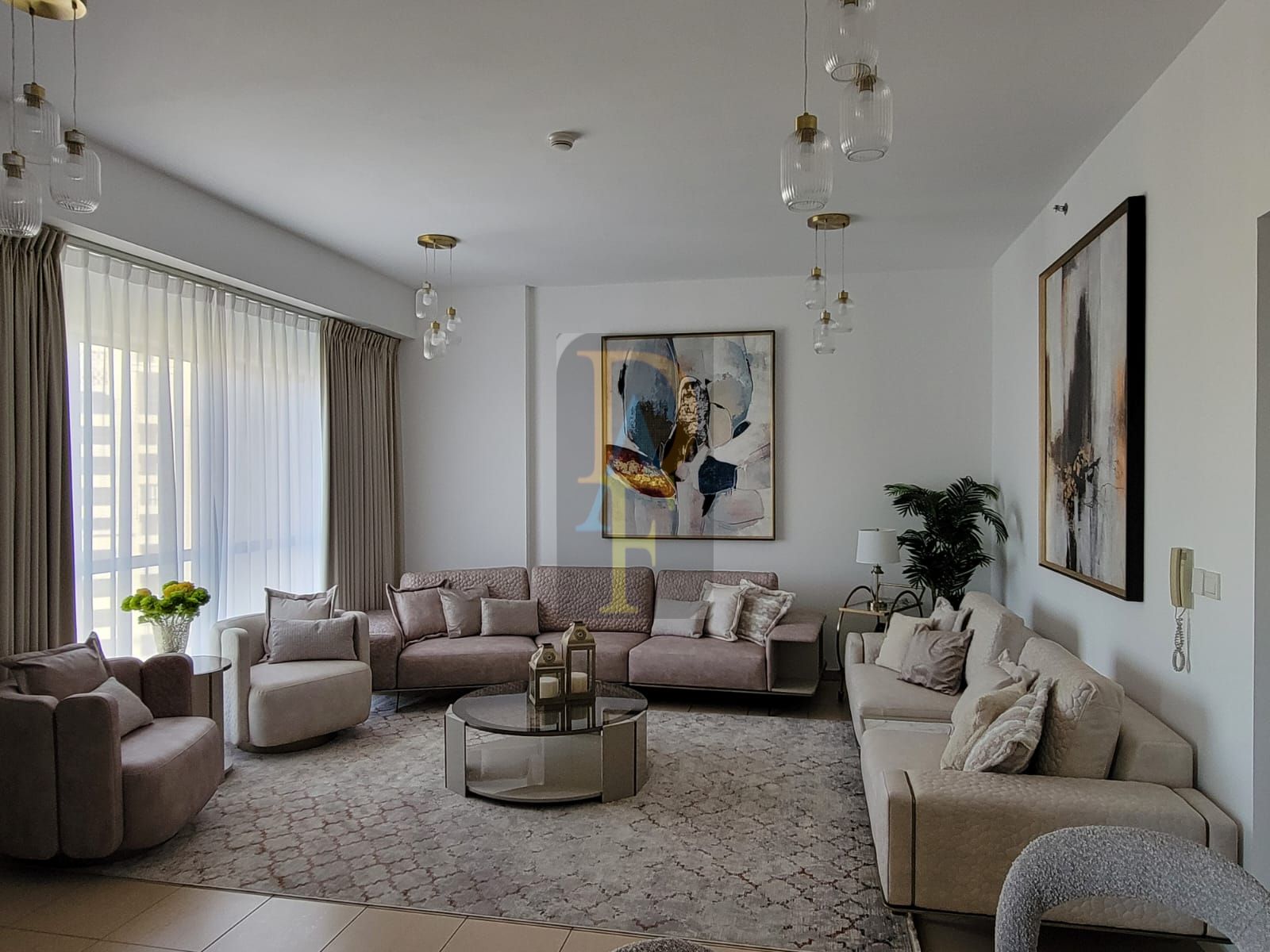 VACANT FURNISHED 2B/R WITH BALCONY ON HIGH FLOOR FOR RENT