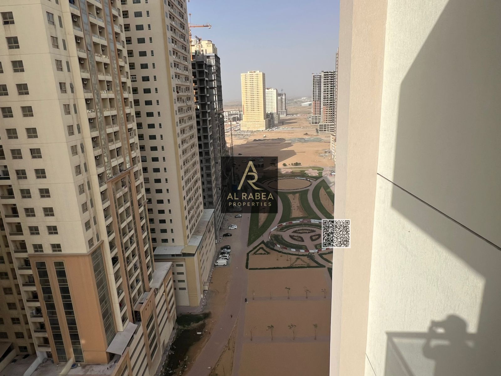 A unique opportunity for annual rent in the Emirate of Ajman: a one-bedroom apartment, brand new, with a gym, swimming pool, garden, parking, and cent