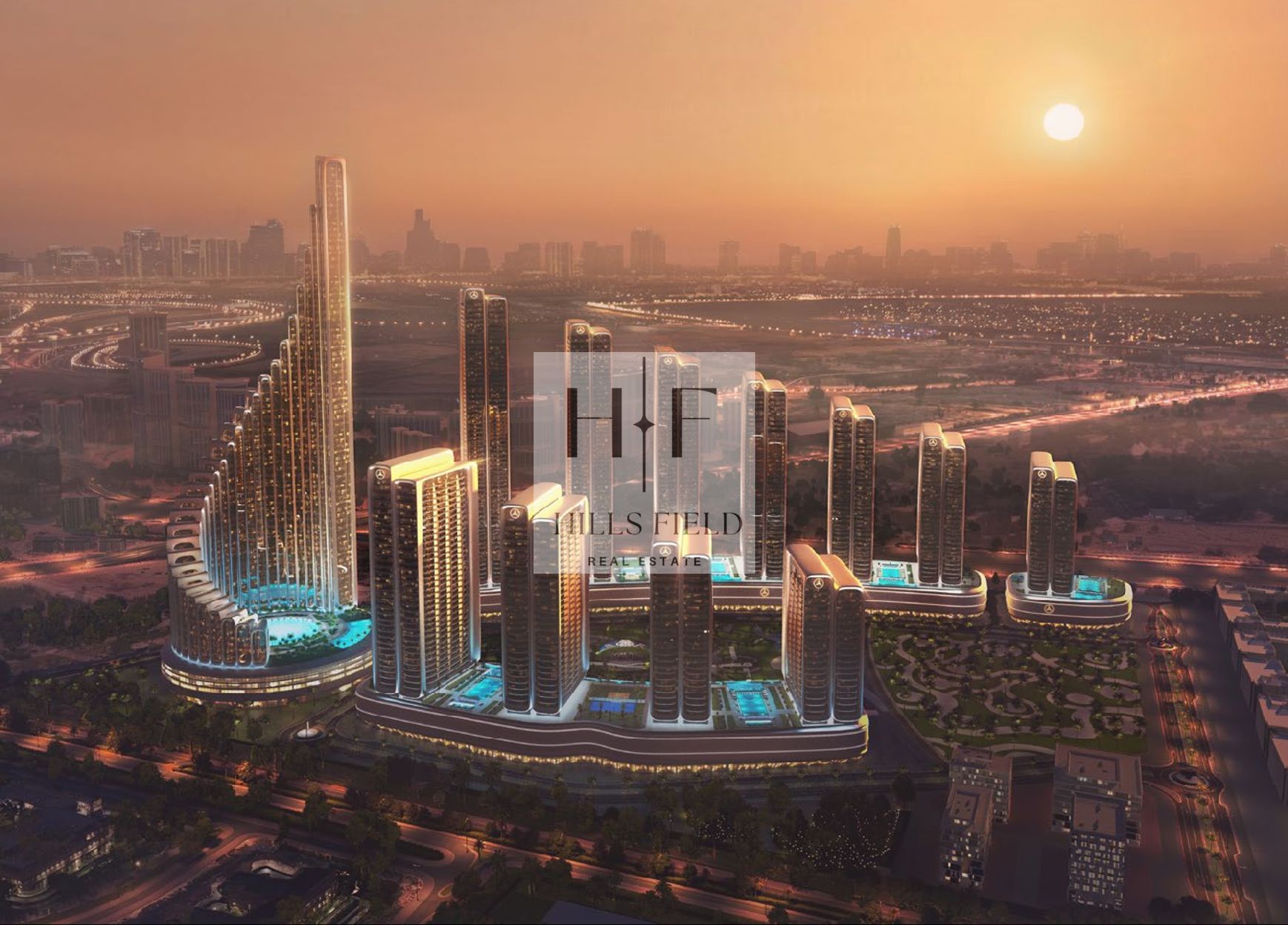 Mercedes City | High Roi | Best Price | Ultra Luxury | Book From 10,000 Aed