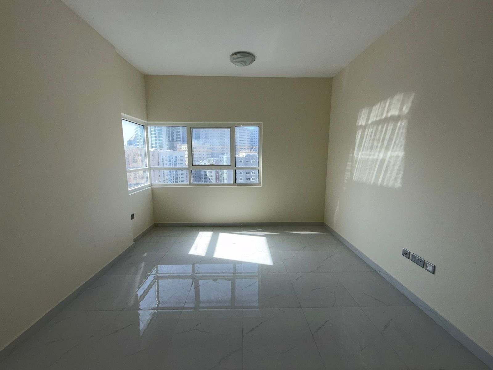 PARKING BRAND NEW BUILDING FIRST SHIFTING (ONE MONTH FREE )TWO MASTER ROOM HUGE SIZE 2 BHK APARTMENT STYLISH VIEW AL NAD QASIMIA JUST 50k