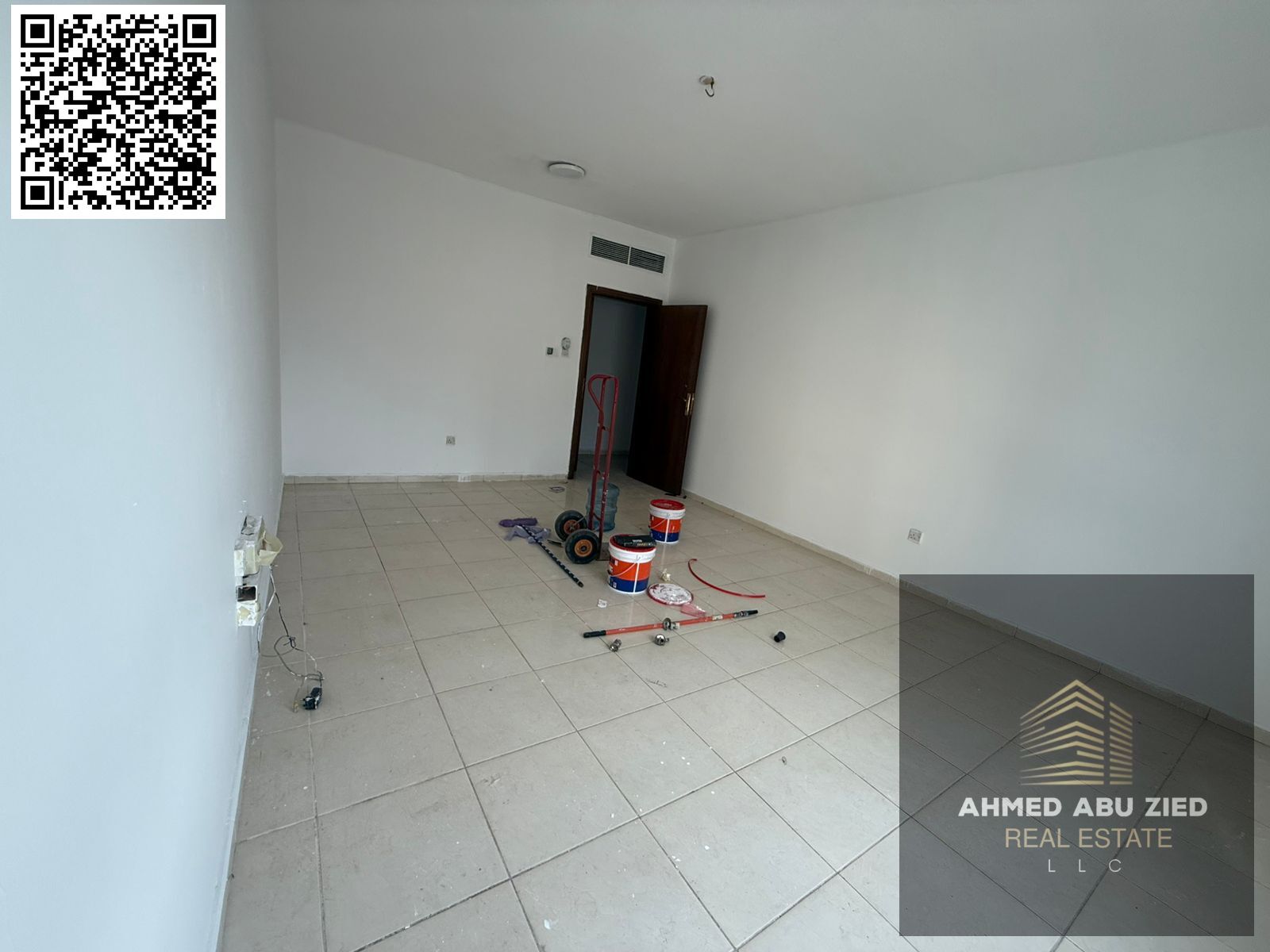 Largest two bedrooms and a living room | 2 bathrooms | Central air conditioning | Balcony with an open view | Excellent finishing | Very prime locatio
