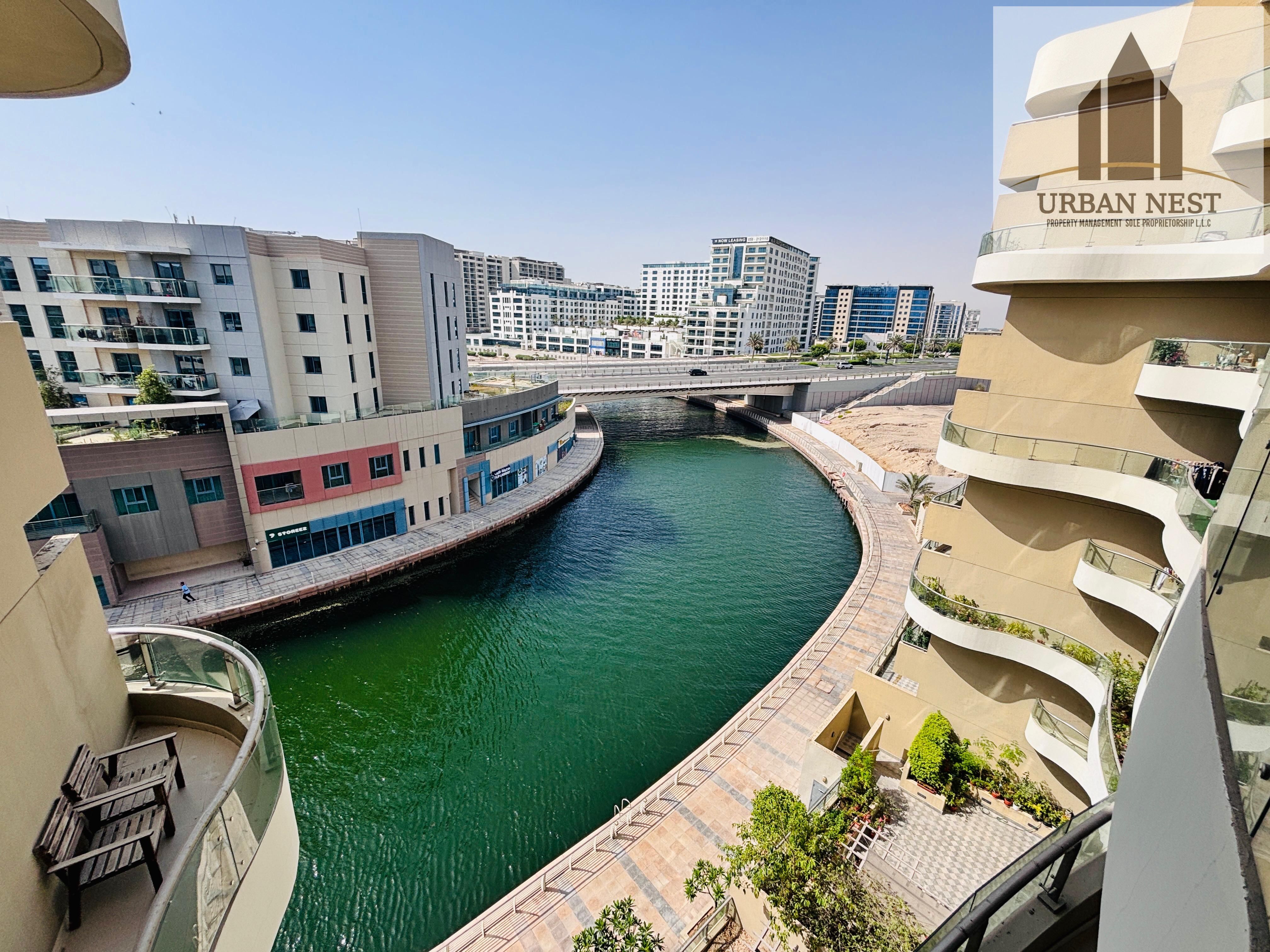 Chiller free | Canal view | 2 Masters Bedroom Apt with maid room |