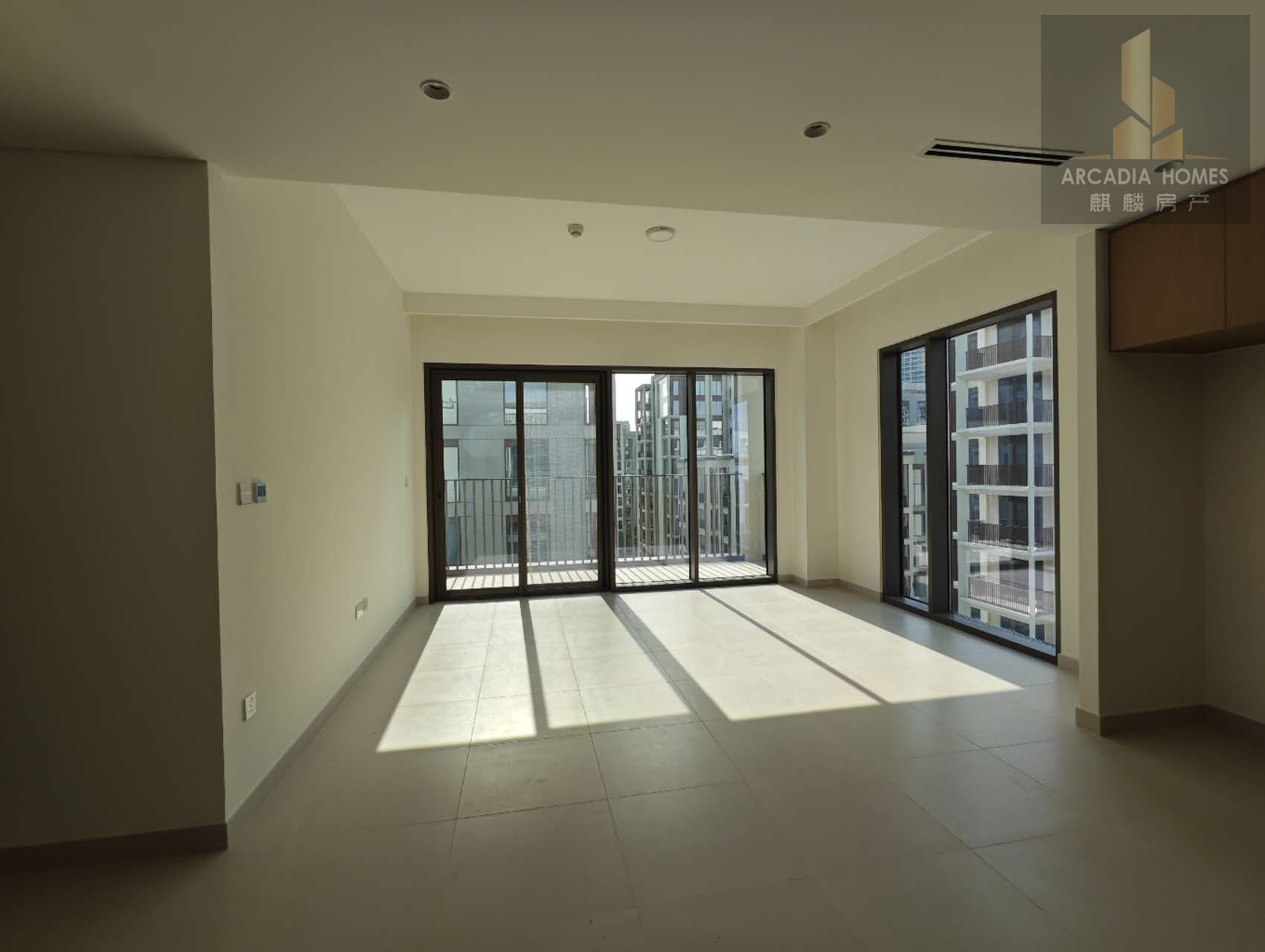2BR Apartment | Mangrove Building 1 | Balcony | Downtown & Courtyard Views
