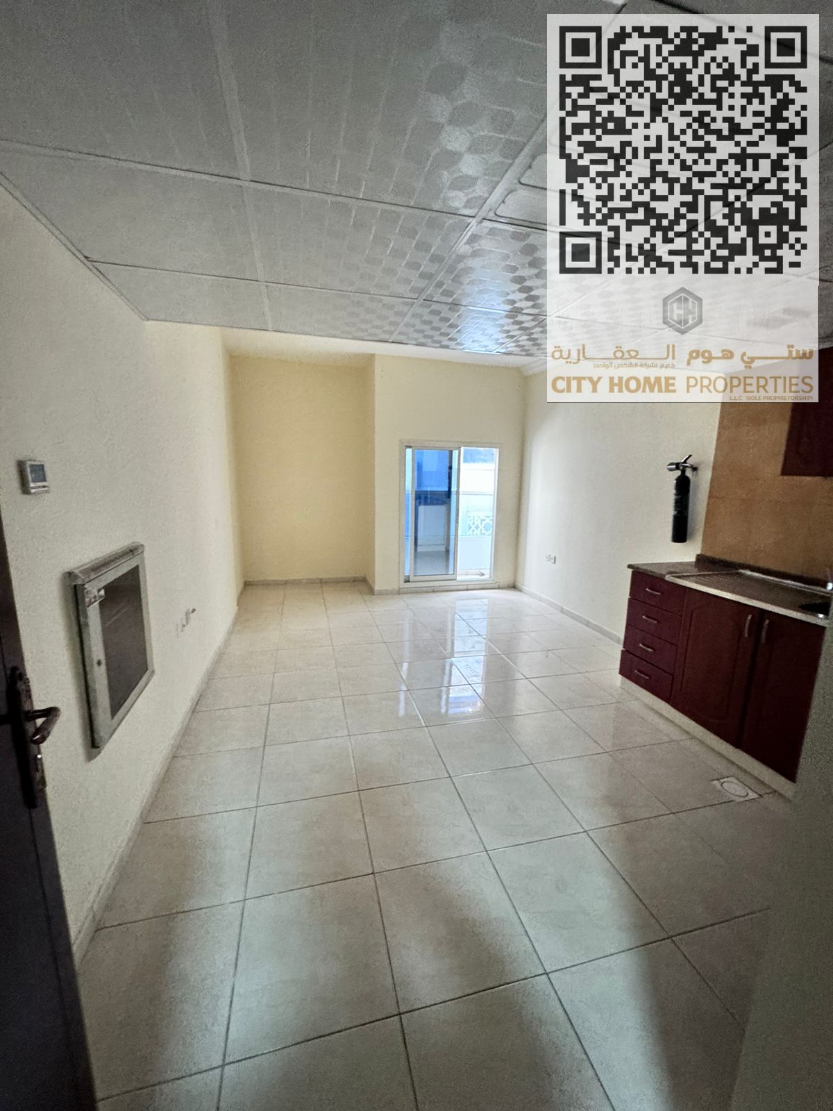 AED 20,000 Yearly | Studio with Balcony | Central AC | Al Rawda 2 Near Dubai Exit