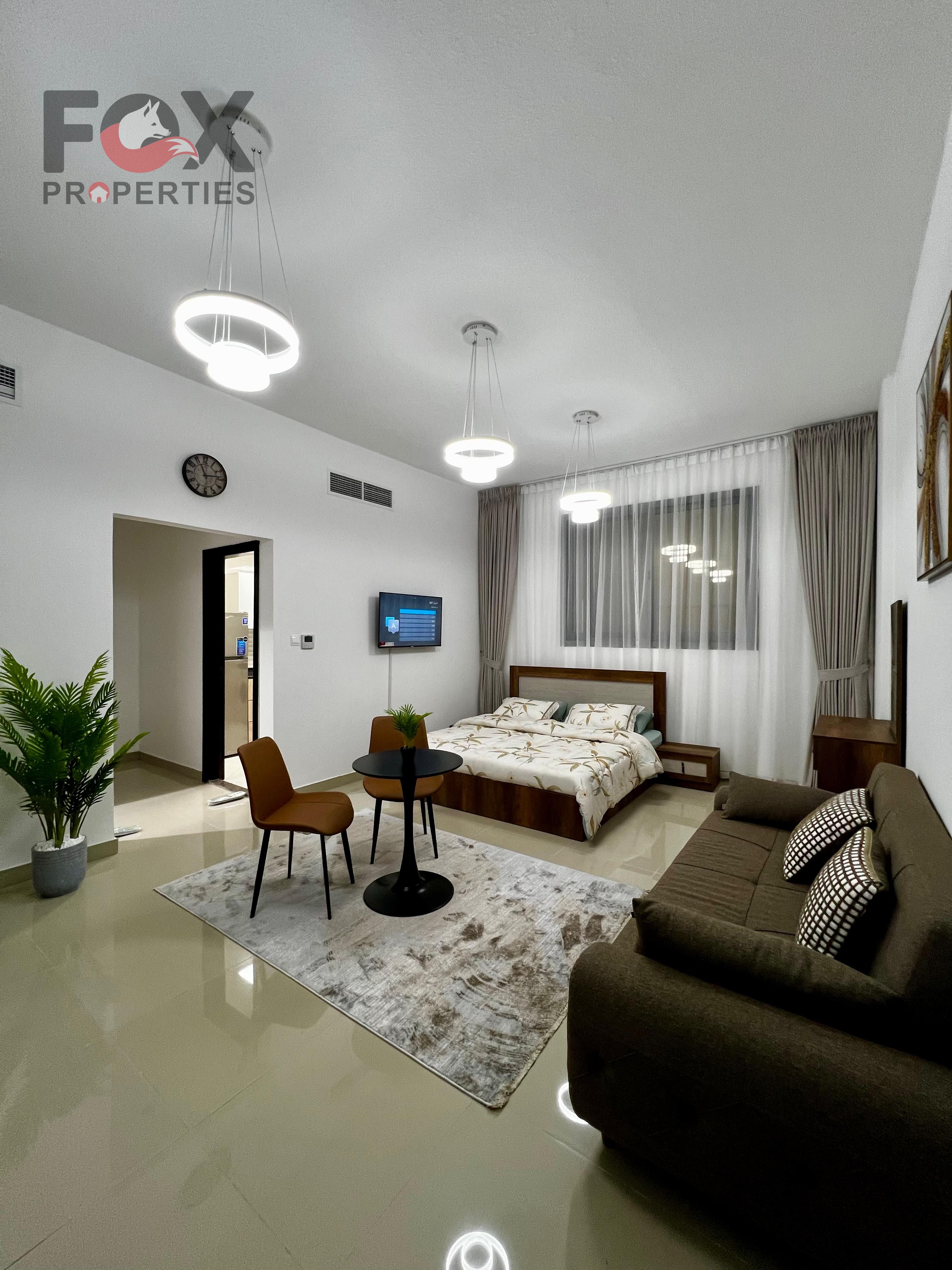 VIP Furnished Studio for Monthly Rent in Al Nuaimiya 1 Ajman