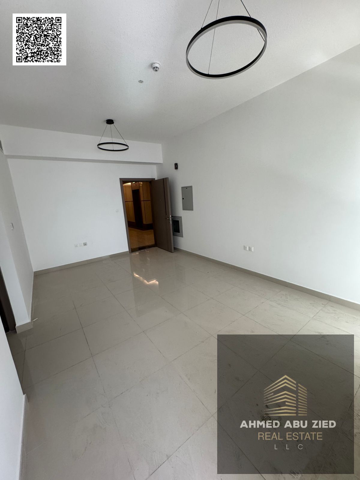 For annual rent in Ajman, Al Jurf 3 – first occupancy, master bedroom and living room with super deluxe finishes, central air conditioning, and close
