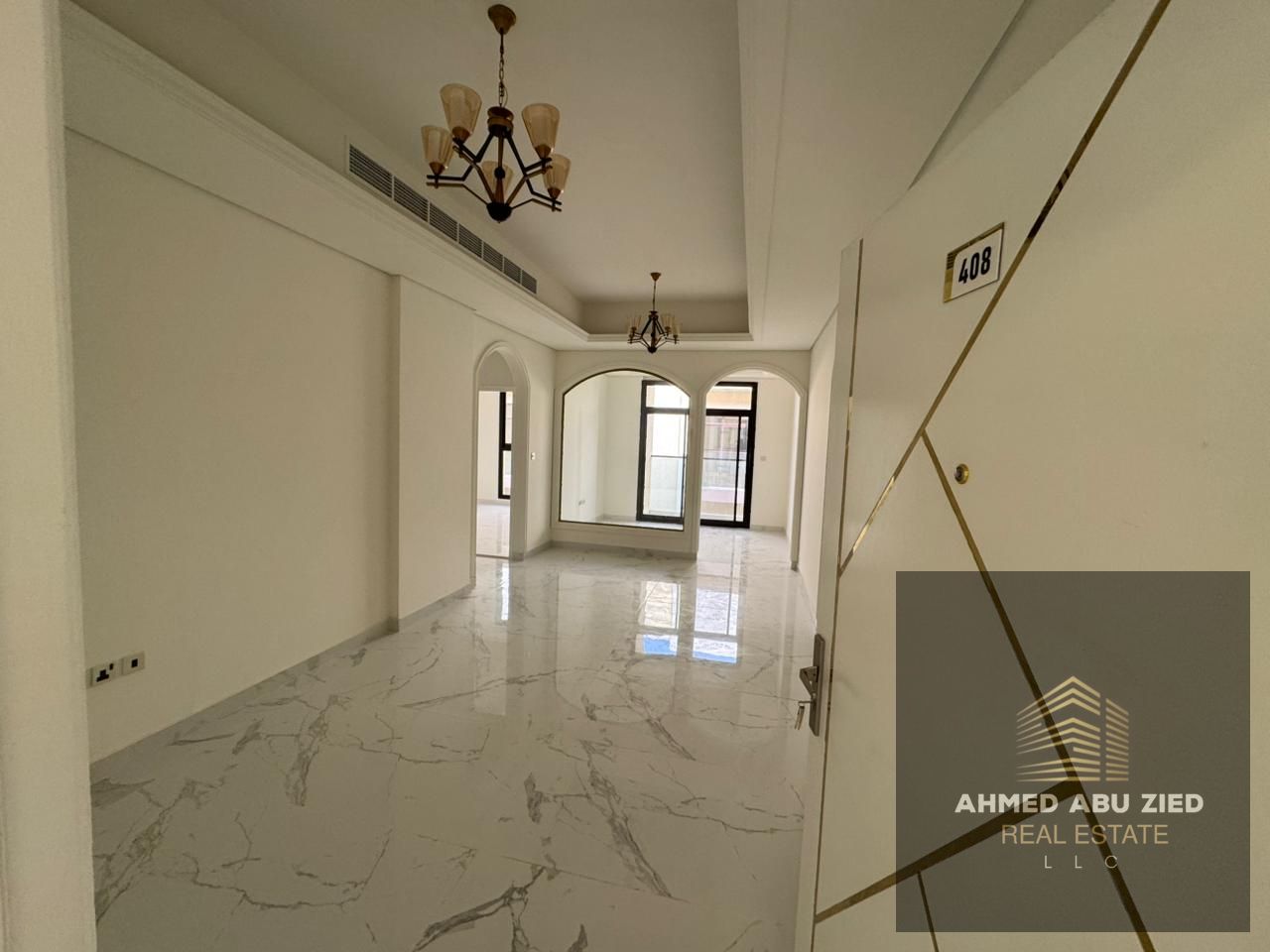 In the Al-Tala area, near Al-Muwayhat, a one-bedroom apartment with a living room, a majlis (formal sitting room), two bathrooms, a balcony, and a swi
