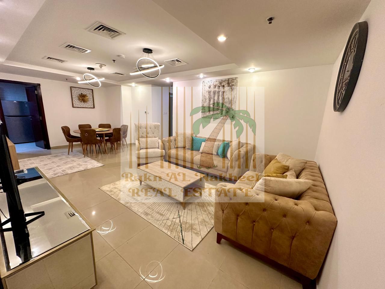 LAVISH HUGE CORNISH VIEW Fully furnished monthly 2bhk 2bath balcony open view ready to move in good location for more details & information contact