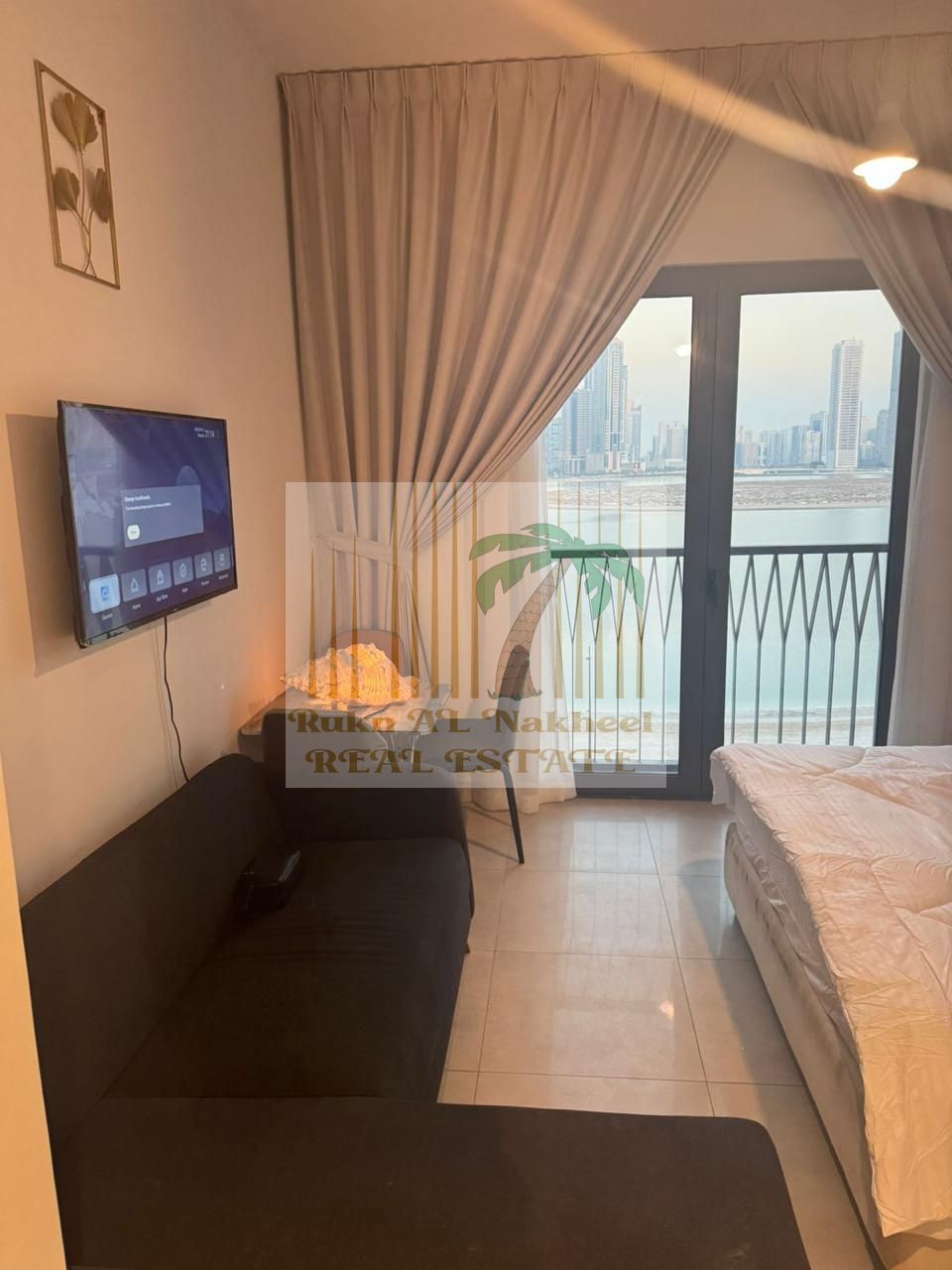 LAVISH HUGE CORNISH VIEW Fully furnished monthly studio balcony open view ready to move in good location for more details & information contact us