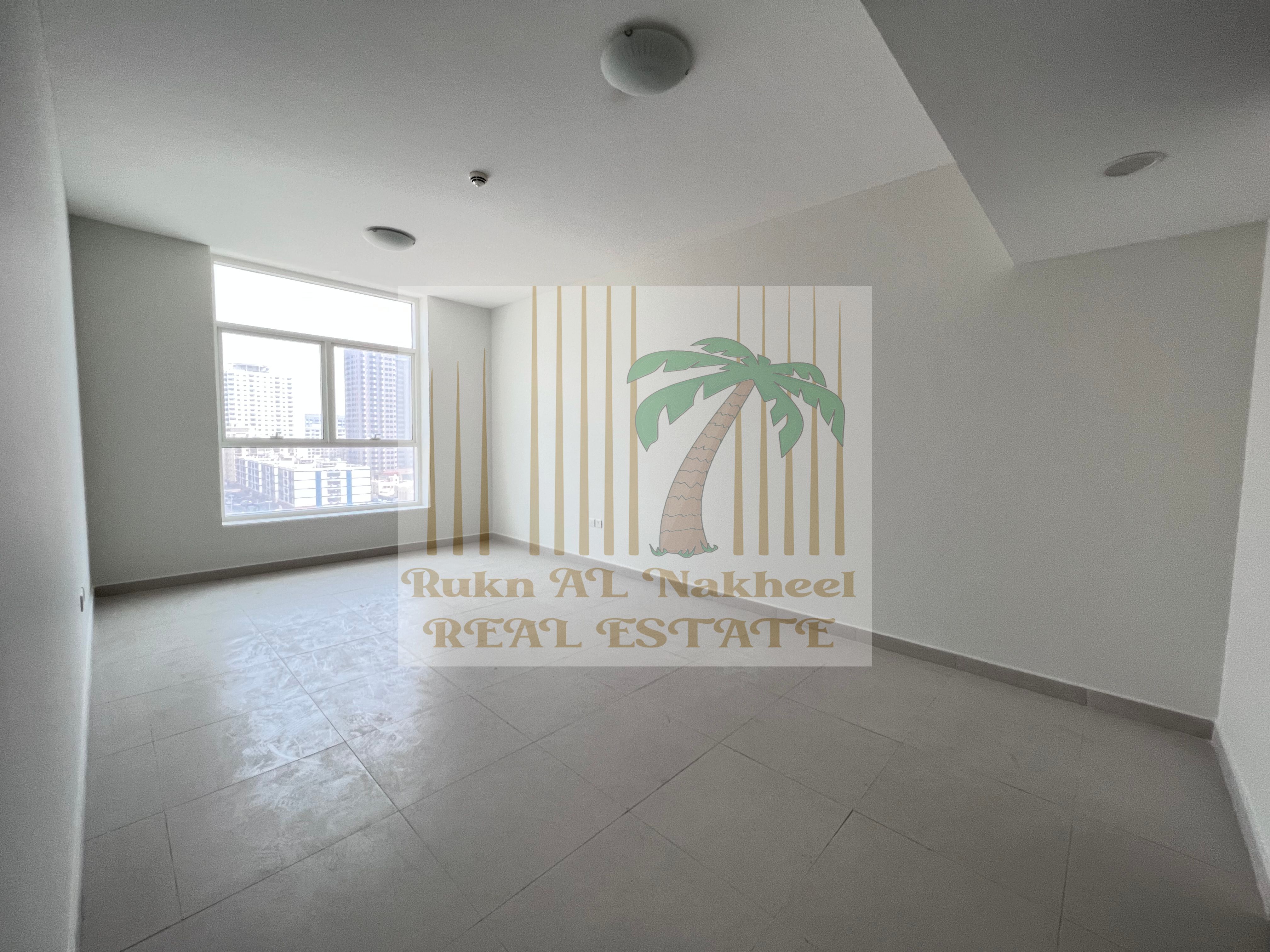 LIKE A BRAND NEW parking free 2bhk 3bath with balcony maidroom HUGE OPEN VIEW ready to move near easy access to Dubai for more details contact us