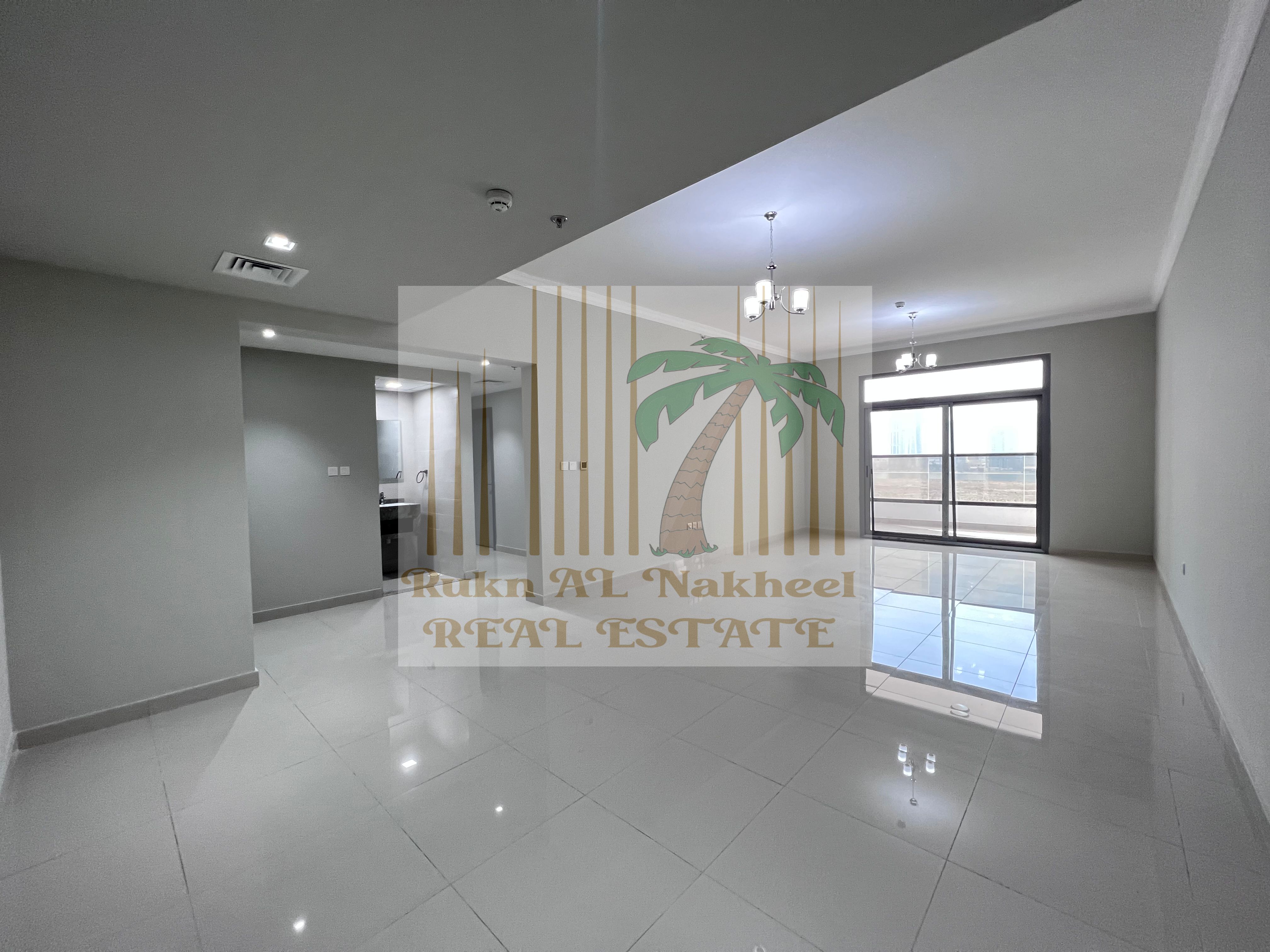 BRAND NEW 12 cheque payment Parking free HUGE SIZE 2bhk 3bath BALCONY MAIDROOM huge size specious open view near Cornish for more details contact us