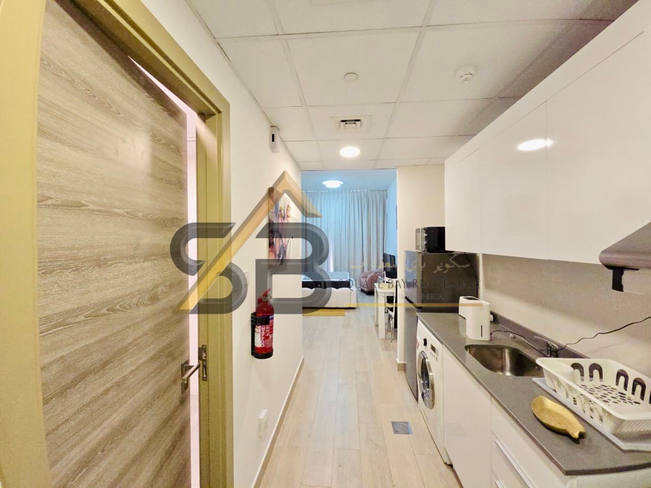 High Quality Fully Furnished Studio with Beautiful View| High Floor |
