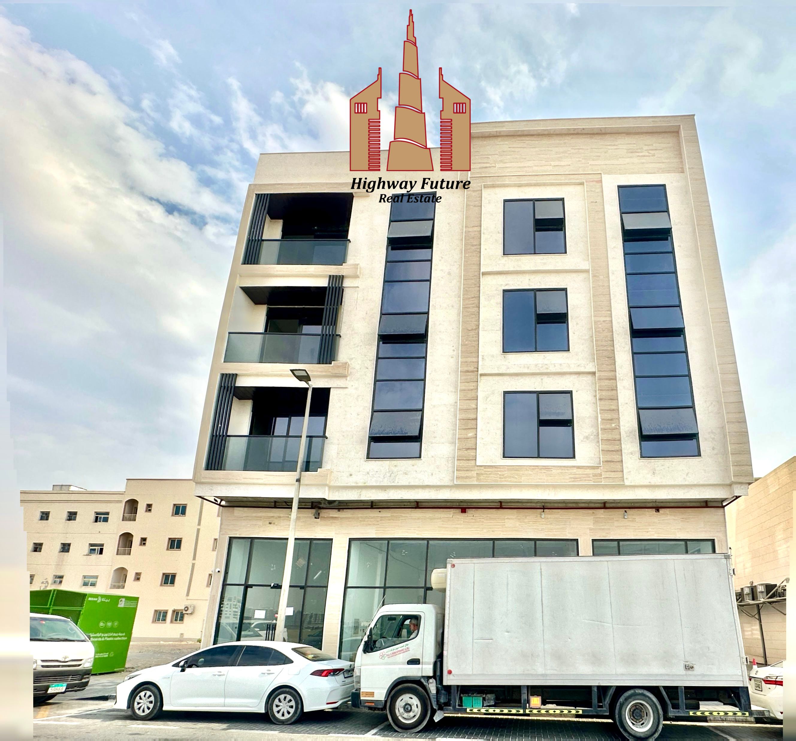 Brand New Spacious 1Bhk Apartment with close kitchen Balcony 2Batsh