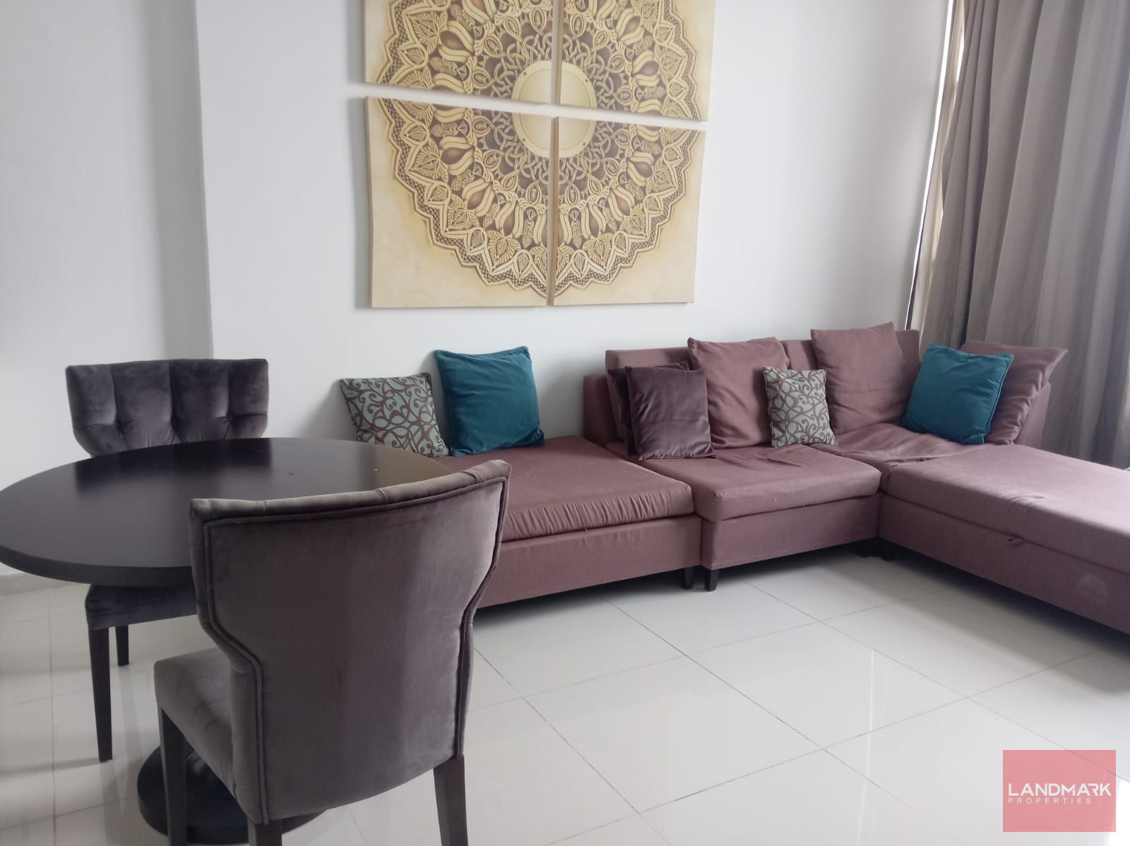 Furnished 1BR Apartment | DAMAC Ghalia JVC | Downtown City View
