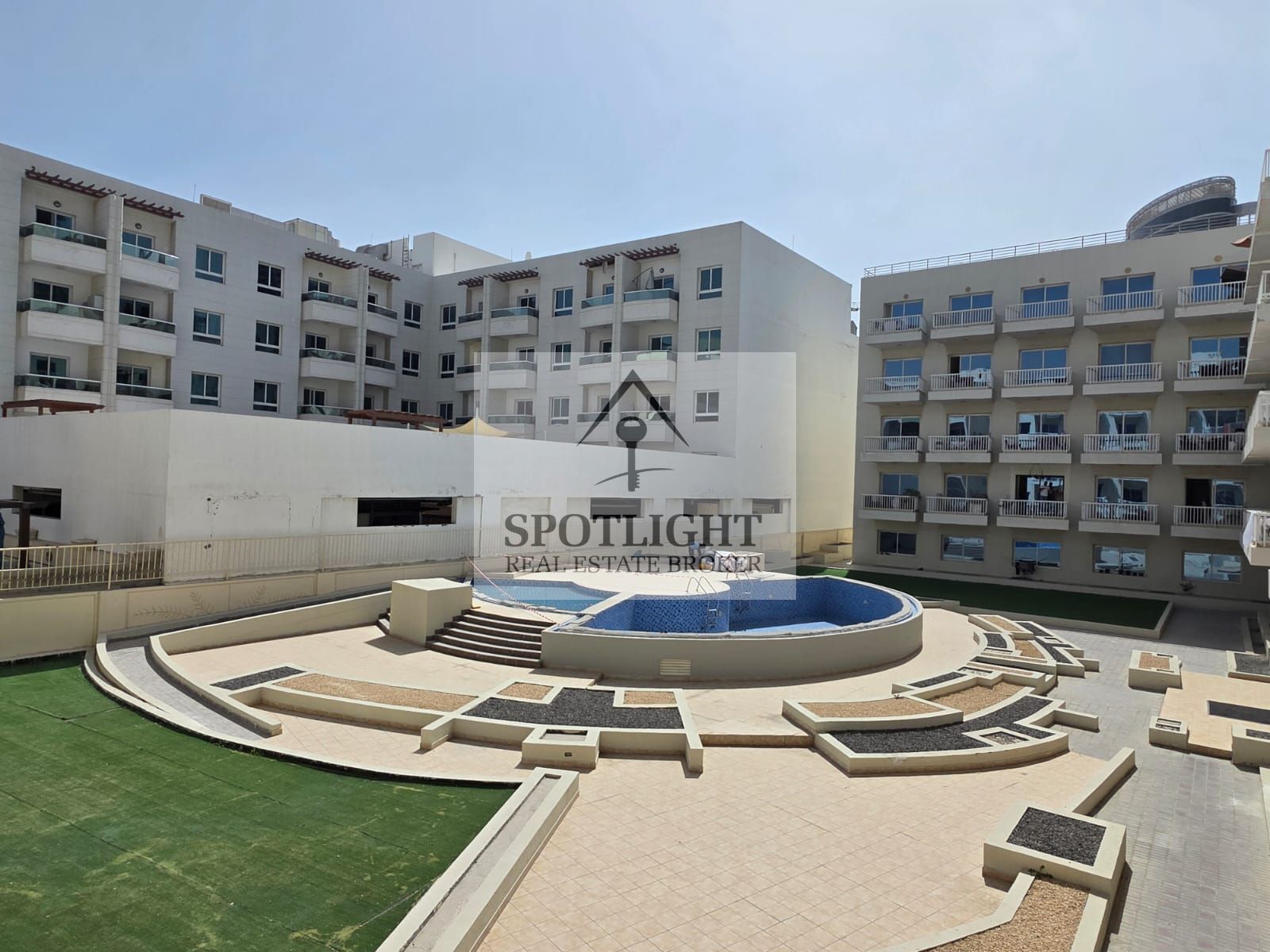 Spacious Furnished Studio | Huge Balcony | Pool View