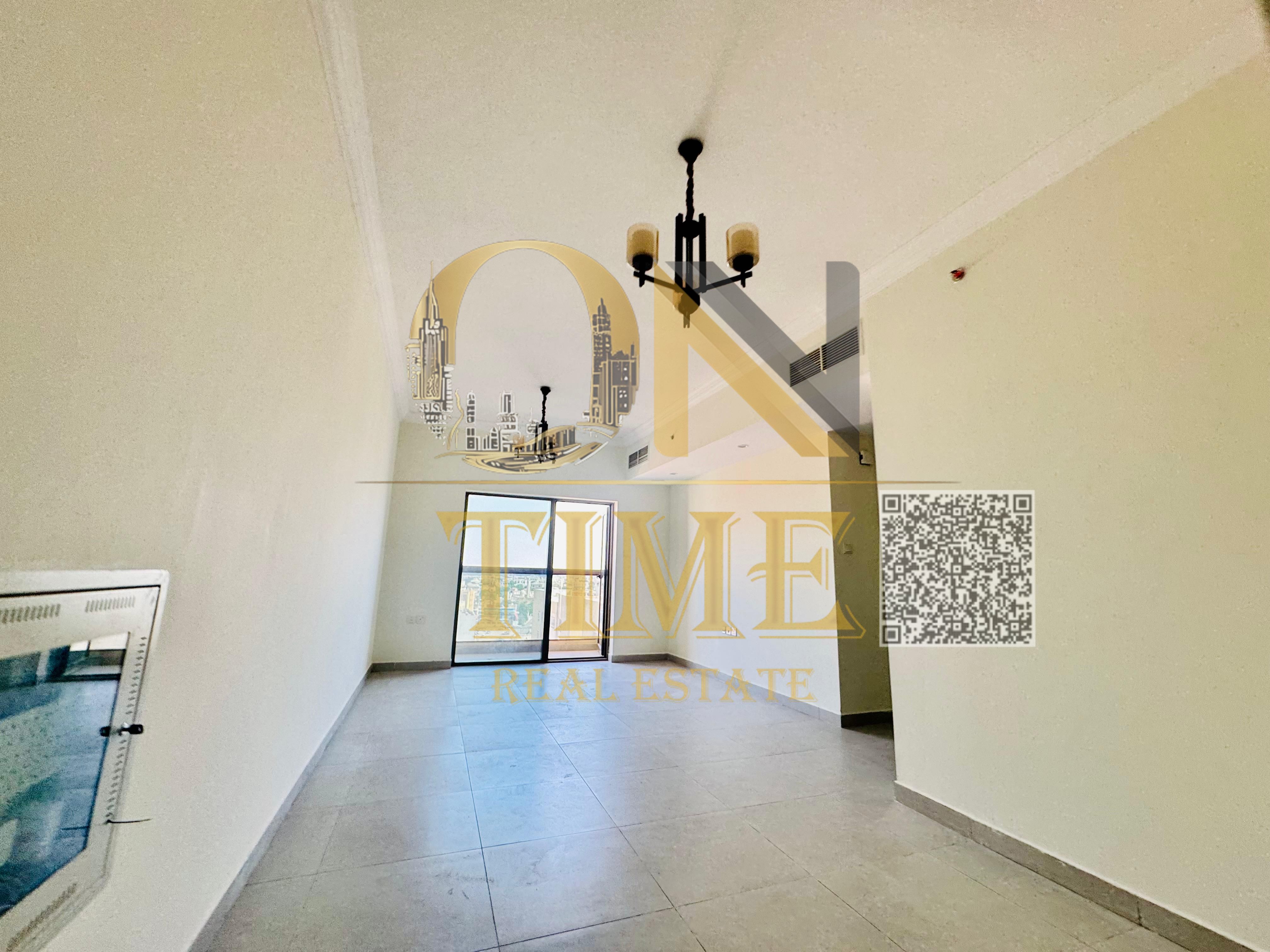 Excellent view | Prime location | Balcony | Super deluxe finishing | Built-in wardrobes | Easy access to Dubai and Sharjah | Close to all amenities |