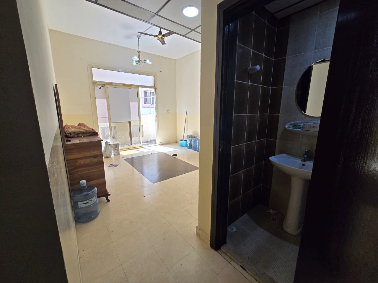 One bedroom and living room with balcony and 2 bathrooms in a very prime location in Al Jurf 2, Ajman, at a very attractive price and a great opportun