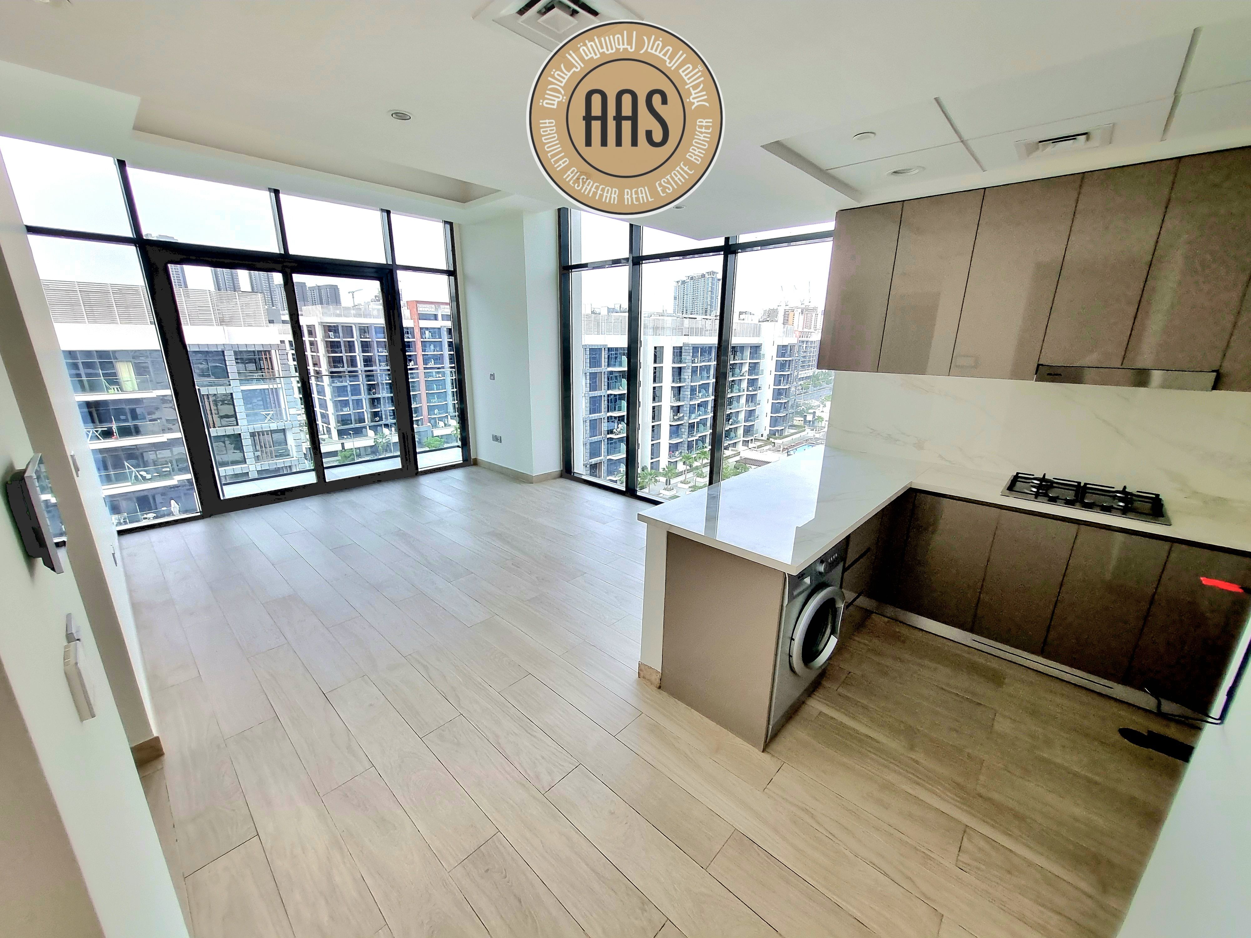 Elegant 1BR Corner Unit | U-Shaped Kitchen | Burj Khalifa View | High Floor