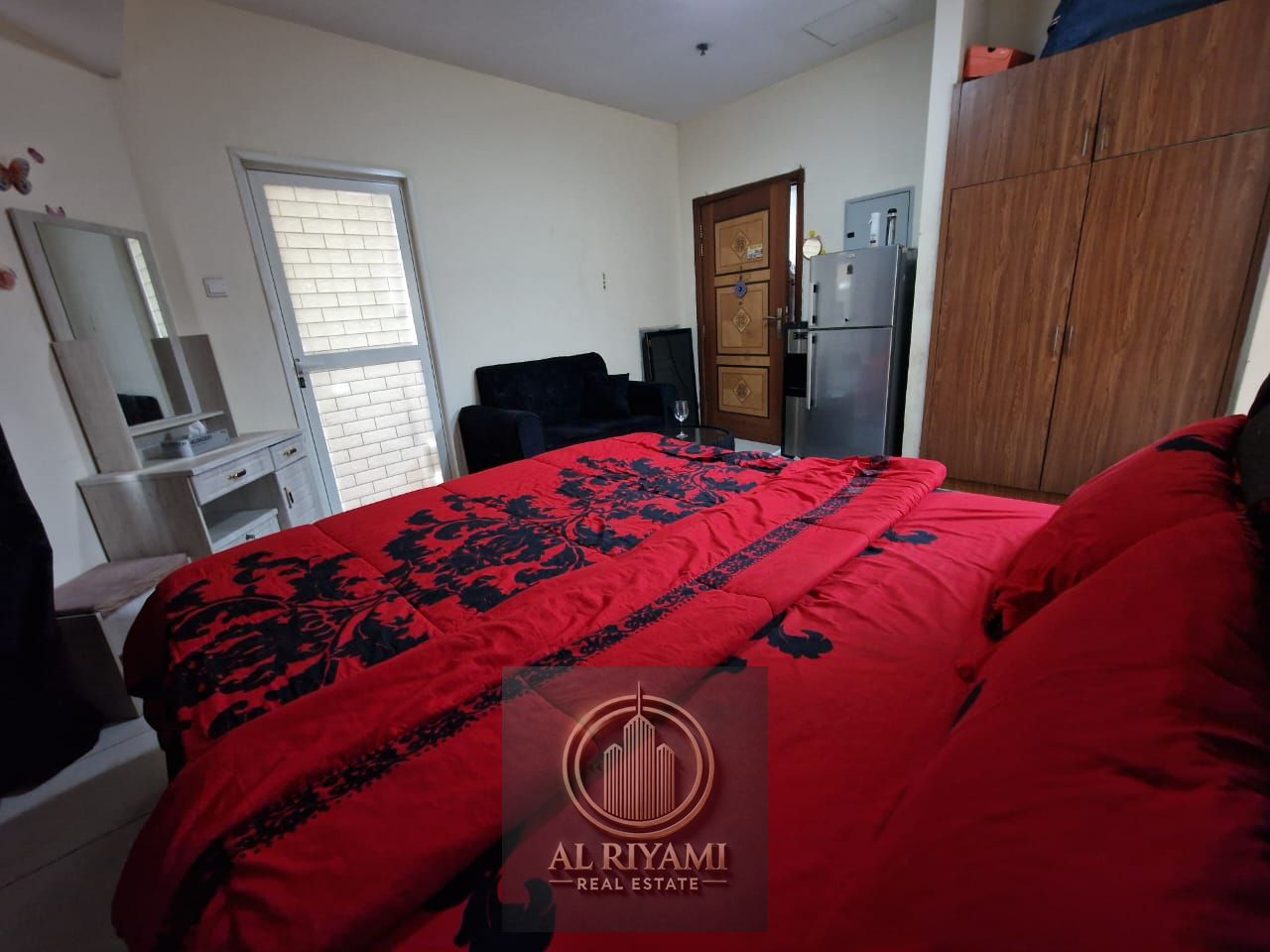 Ramadan Offer – Studio with balcony for monthly rent, including bills and internet