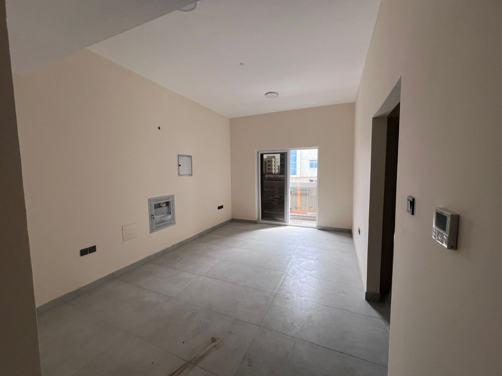 First occupancy - One bedroom and living room - Master bedroom - Balcony with open view