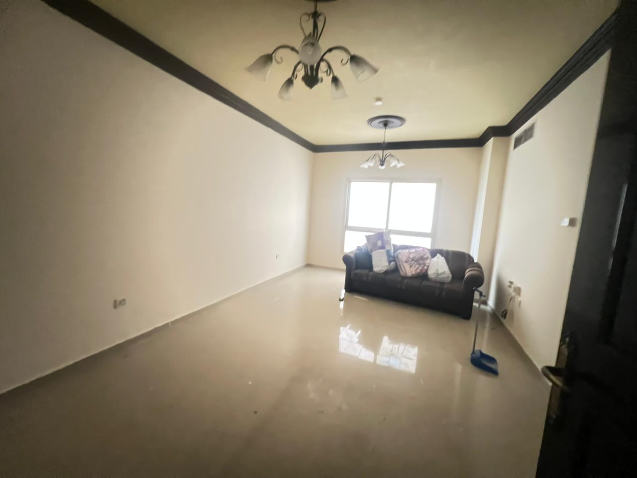 1BR + living room | Built-in wardrobes | Al Taawun St | Near Arouyana Hospital | Dubai exit | Free maintenance