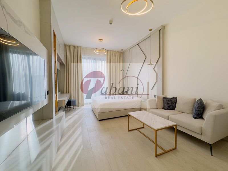 Furnished Studio | Prime Gardens Arjan | Balcony & City View