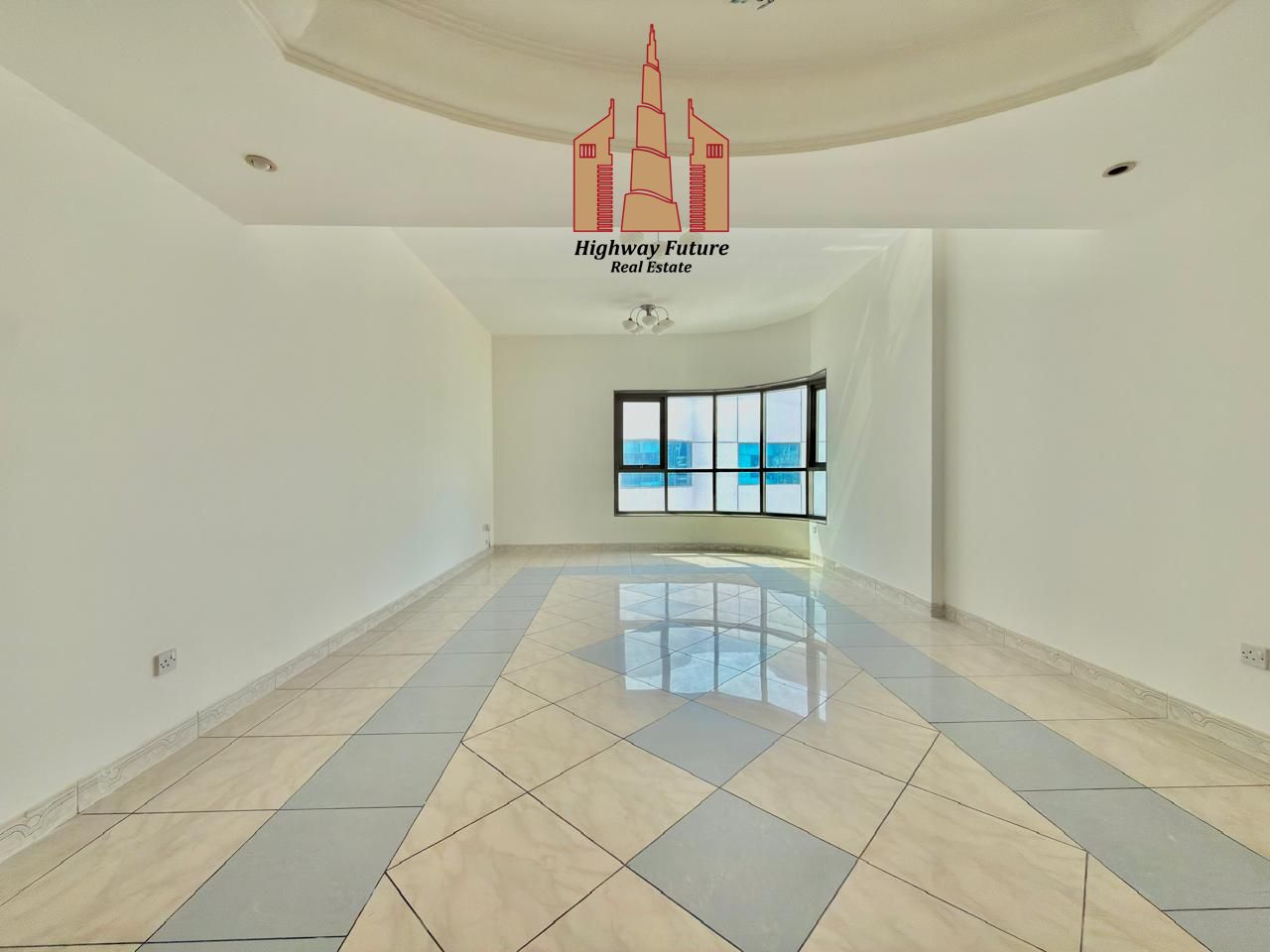 Spacious 2bhk apartment chiller free maid's room gym pool parking free