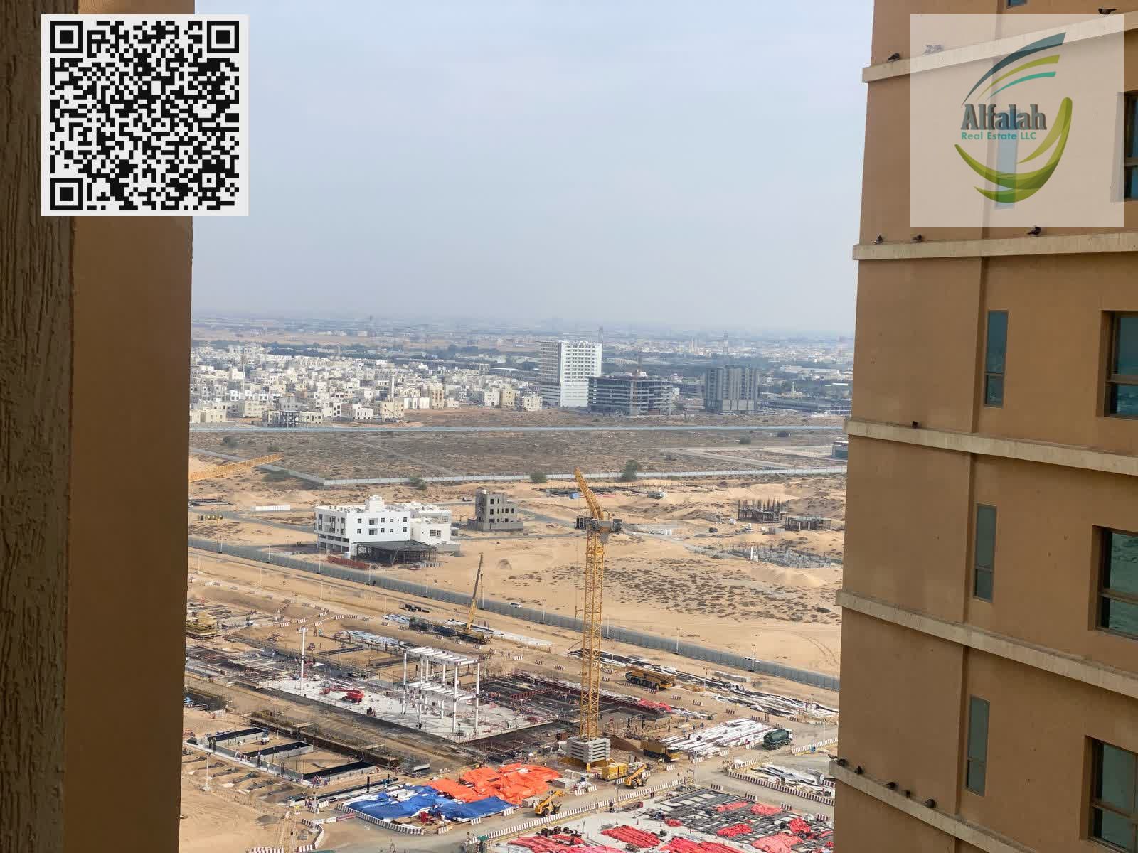 Large 1BHK + Study Apartment for Rent | Paradise B6 Tower Ajman | AED 35K