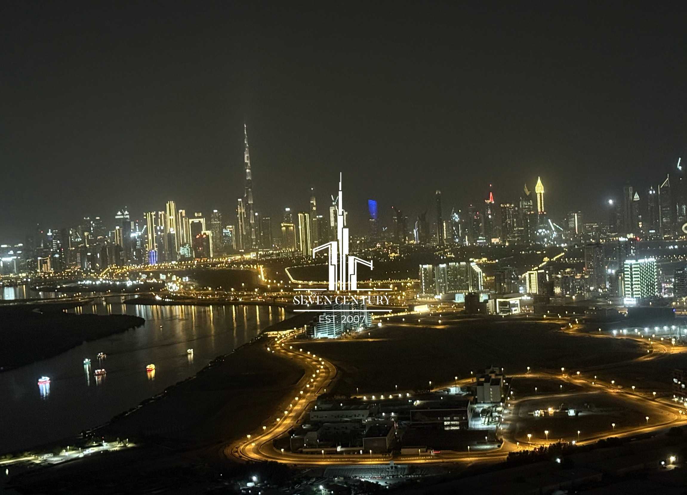 Sky Collection | Full Creek and Burj Khalifa Views