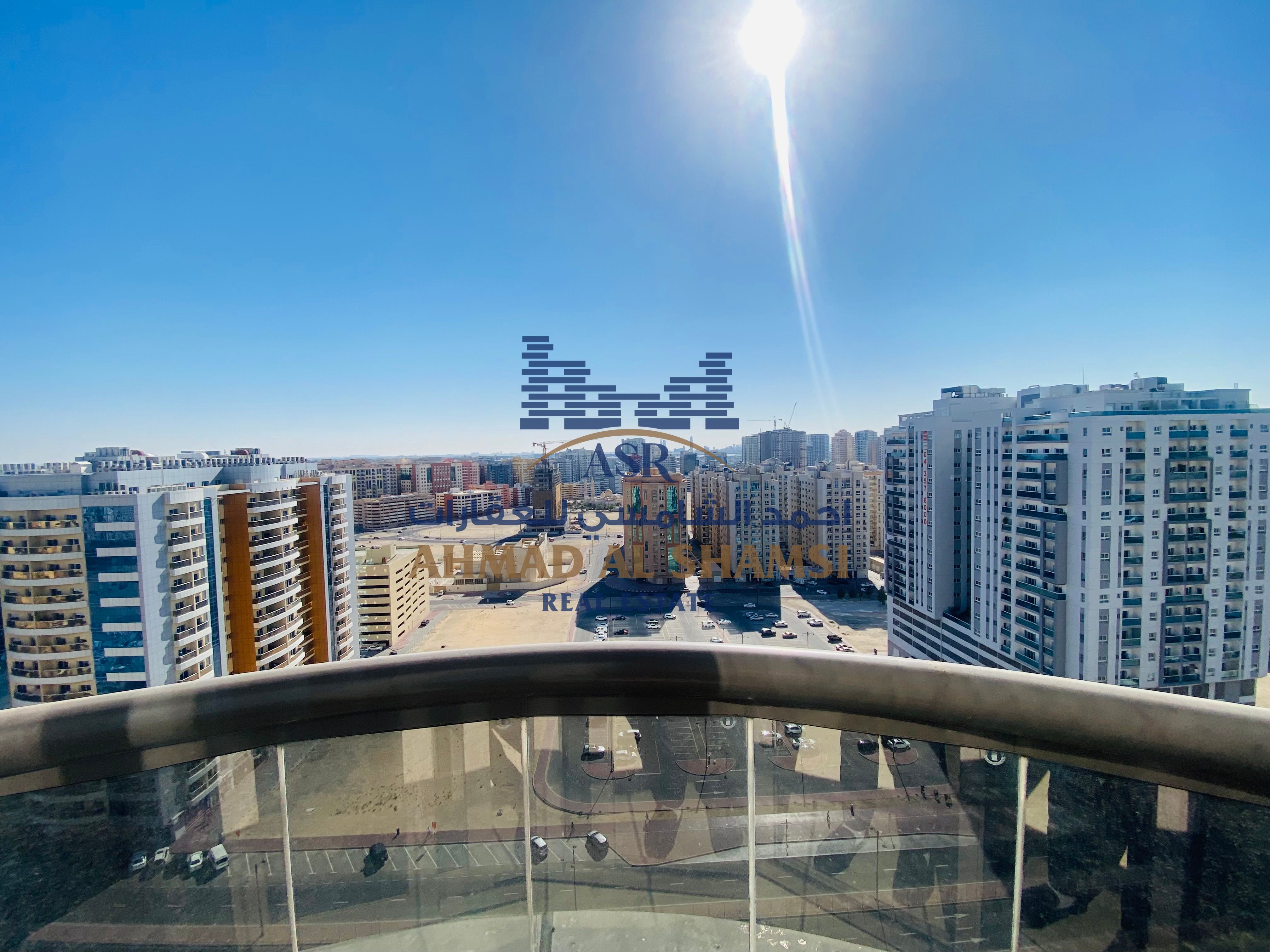 Very Spacious 2BHK+Maids Room | Open View | Balcony | On Dubai-Sharjah Border