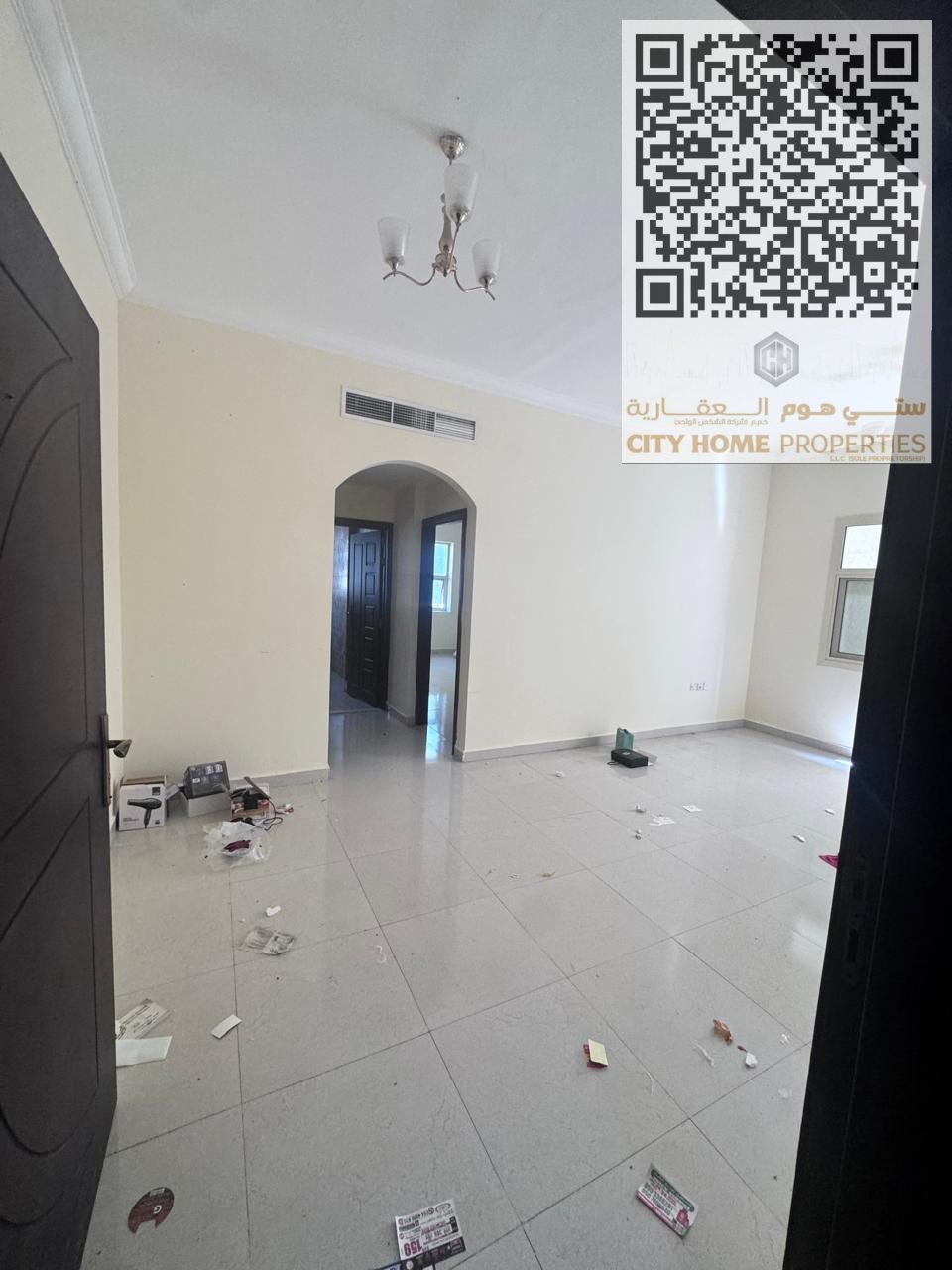 Apartment for Annual Rent – Ajman Corniche 1 Bedroom and Living Room Master Bedroom + External Bathroom Central Air Conditioning No Balcony Large Spa