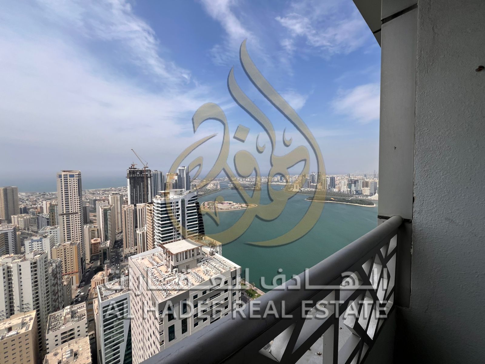 Smart Home 1-Bedroom Apartment with Direct Sea View for Rent in Al Majaz 3 – Modern Design & Comfortable Layout