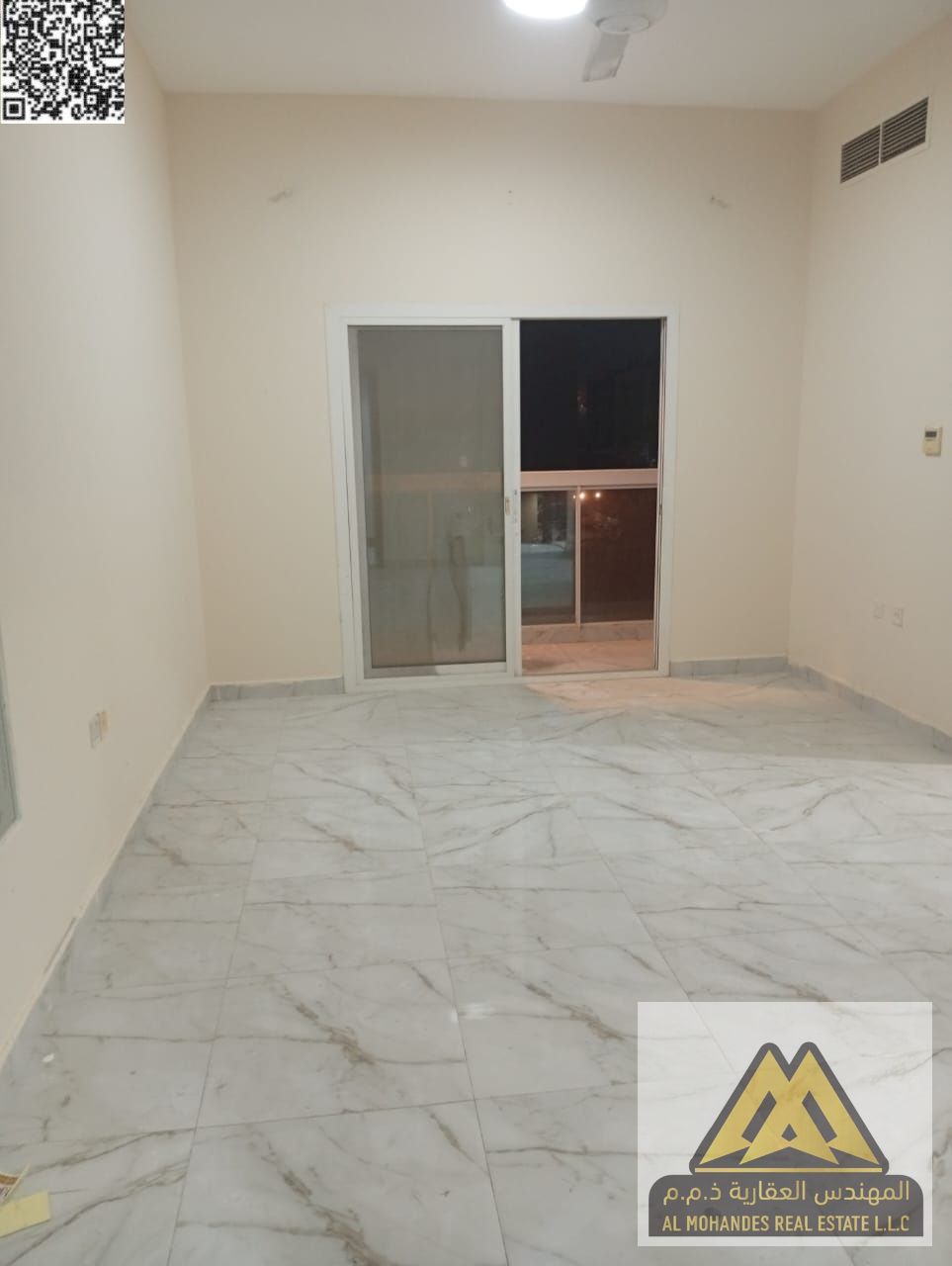 Balcony with an open view | Two bathrooms | Very spacious | Located close to Sheikh Mohammed Bin Zayed Road | Near schools and all services.