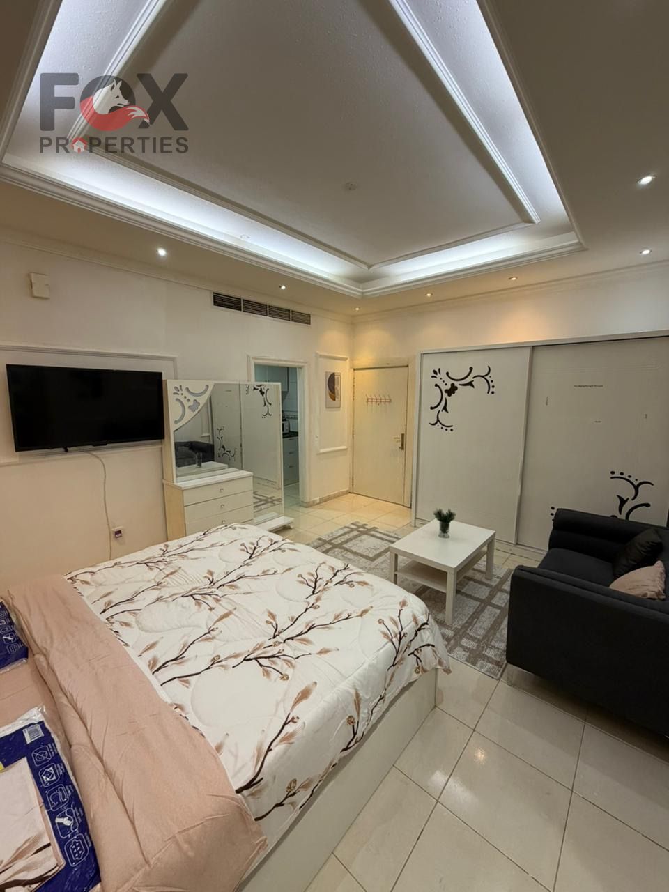 Studio for rent at Ajman Corniche, featuring a strategic location very close to the sea