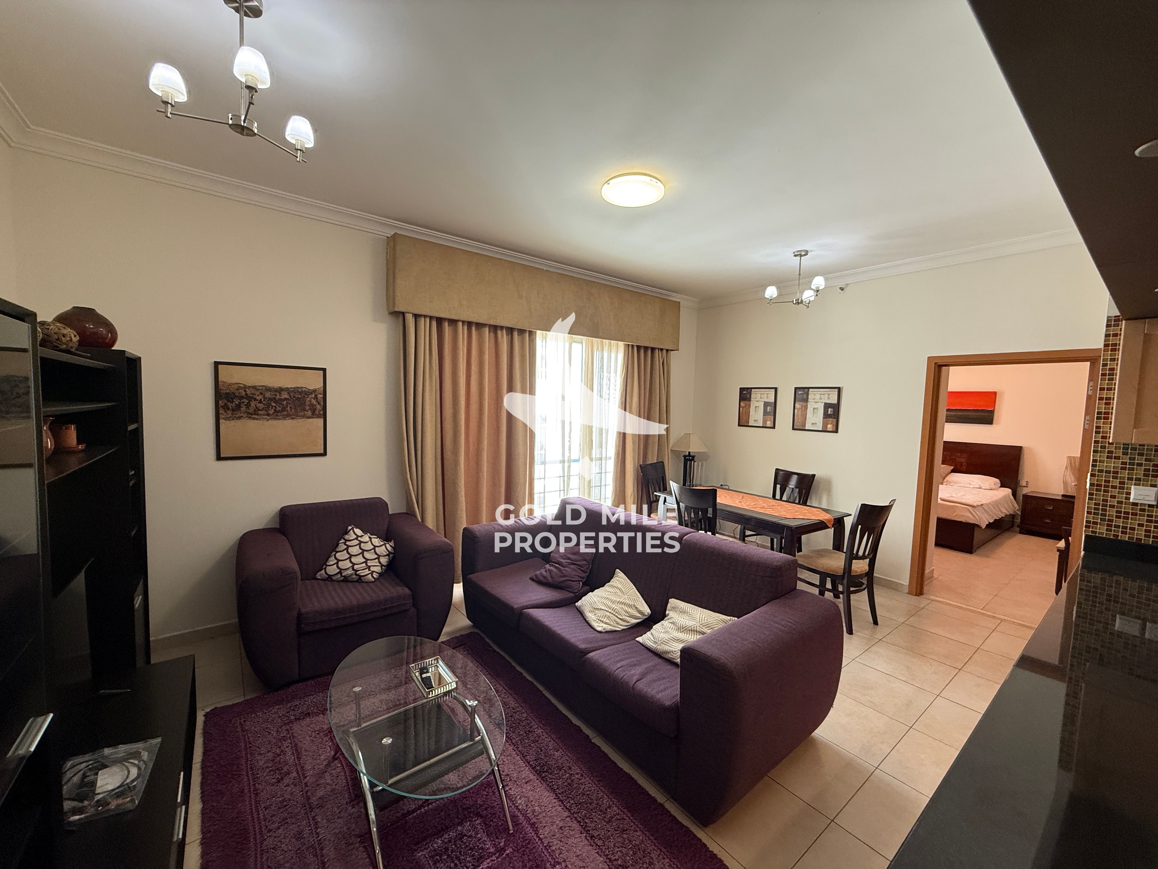 ELEGANT 1 BHK - FULLY FURNISHED - NEAR MALL OF EMIRATES