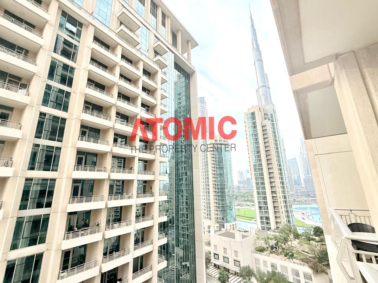 Upgraded 1BR| Partial Burj Khalifa & Fountain View