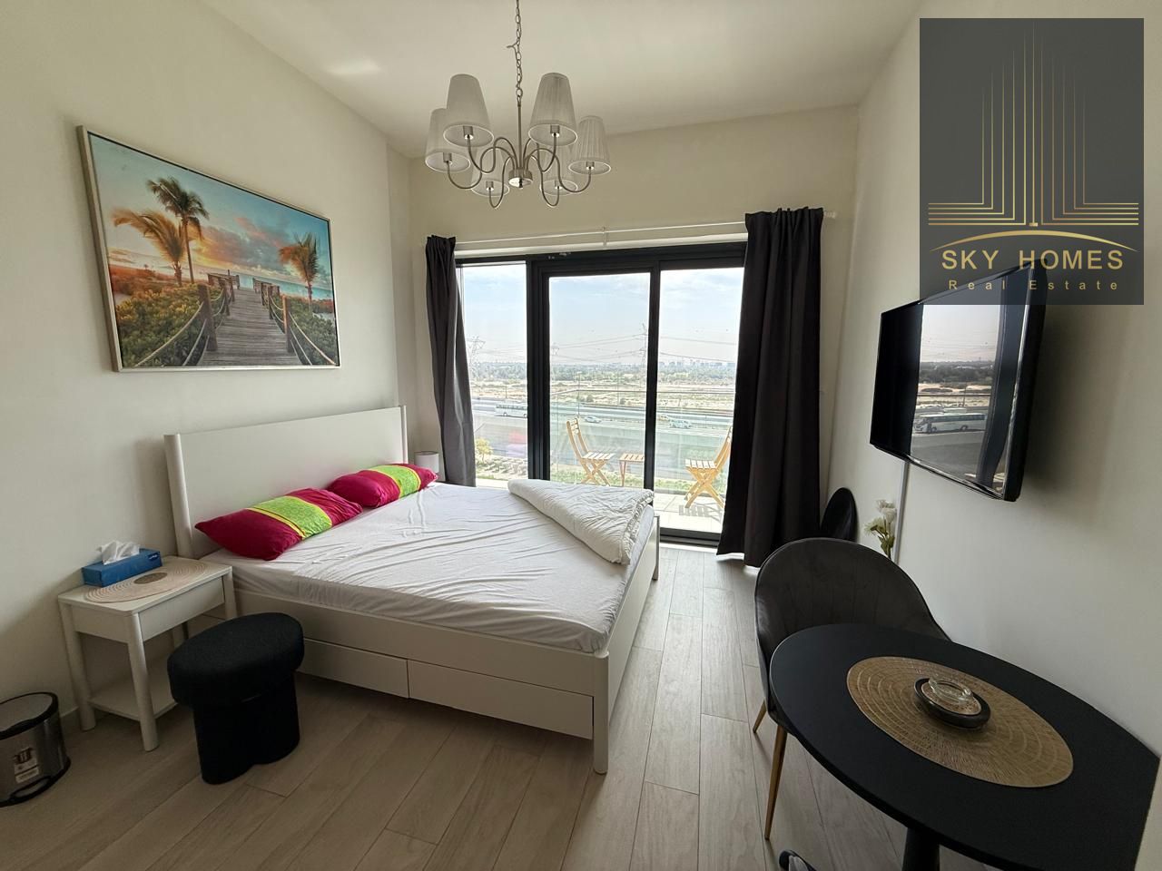 Chiller free luxury fully furnished studio for rent just in 60k with gym pool parking free