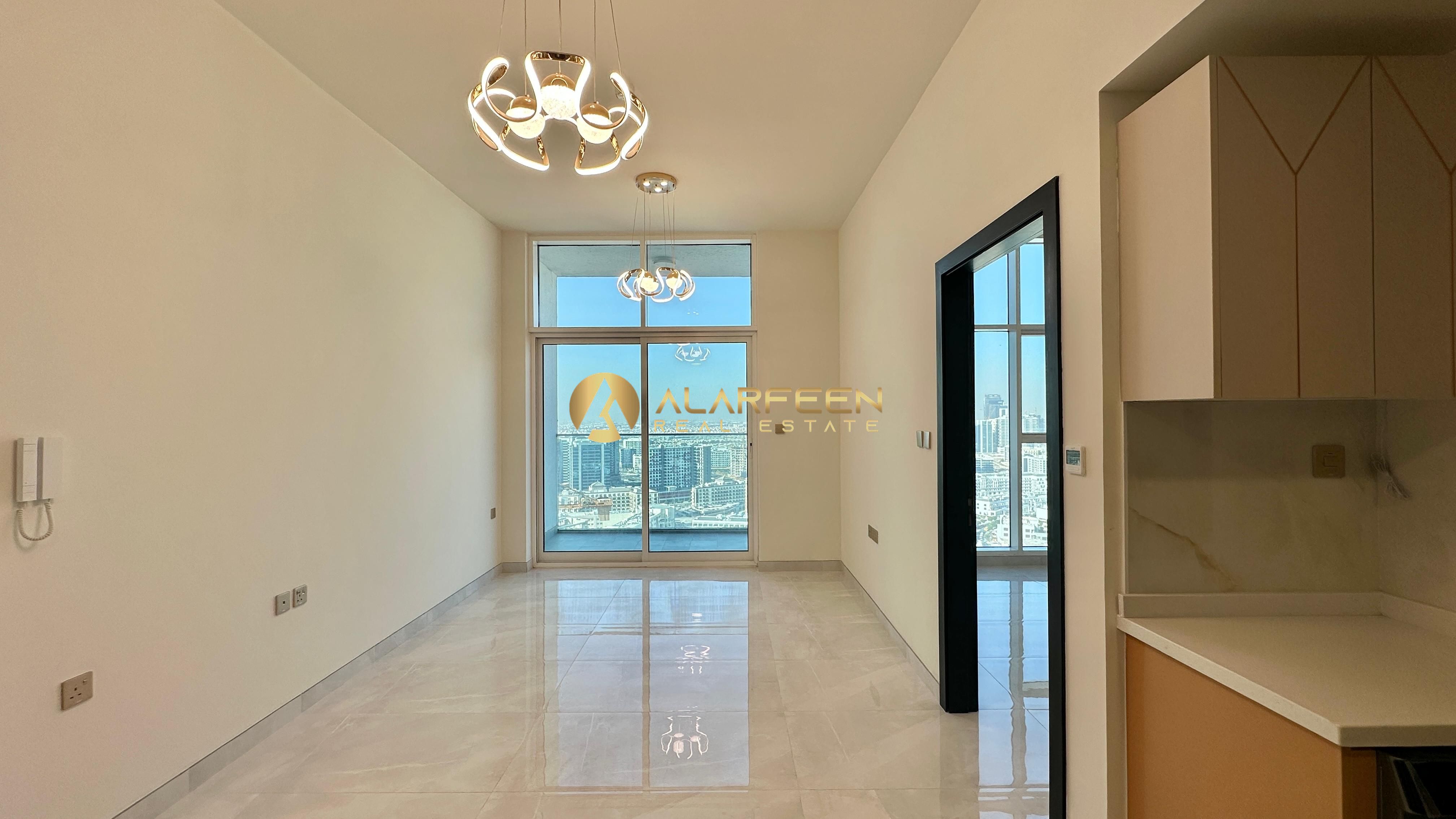 Brand New Semi-Furnished 1 BR | Miracle Garden View | Book Now