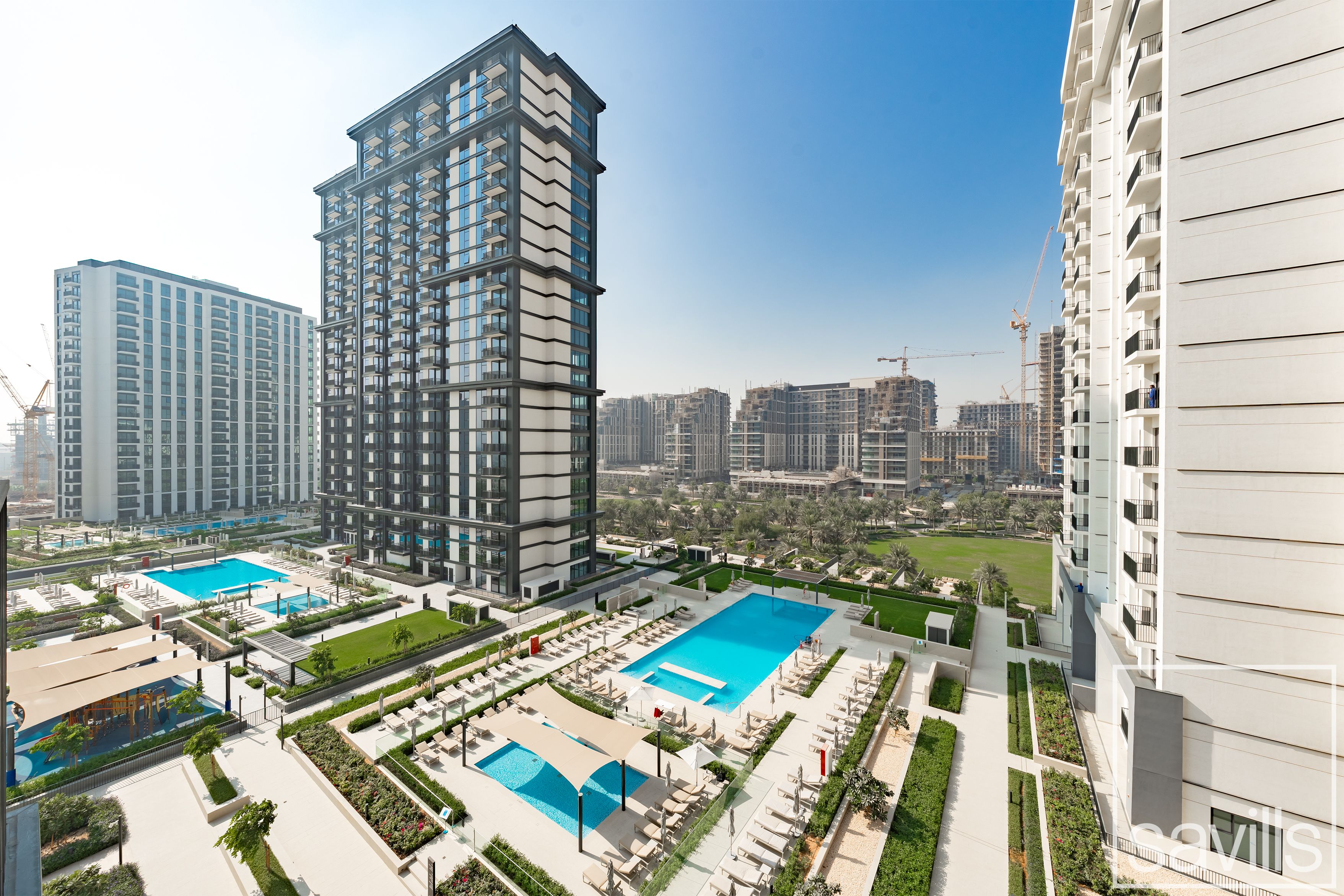 Pool & Park View | 2-Bedroom | Spacious Master Bed