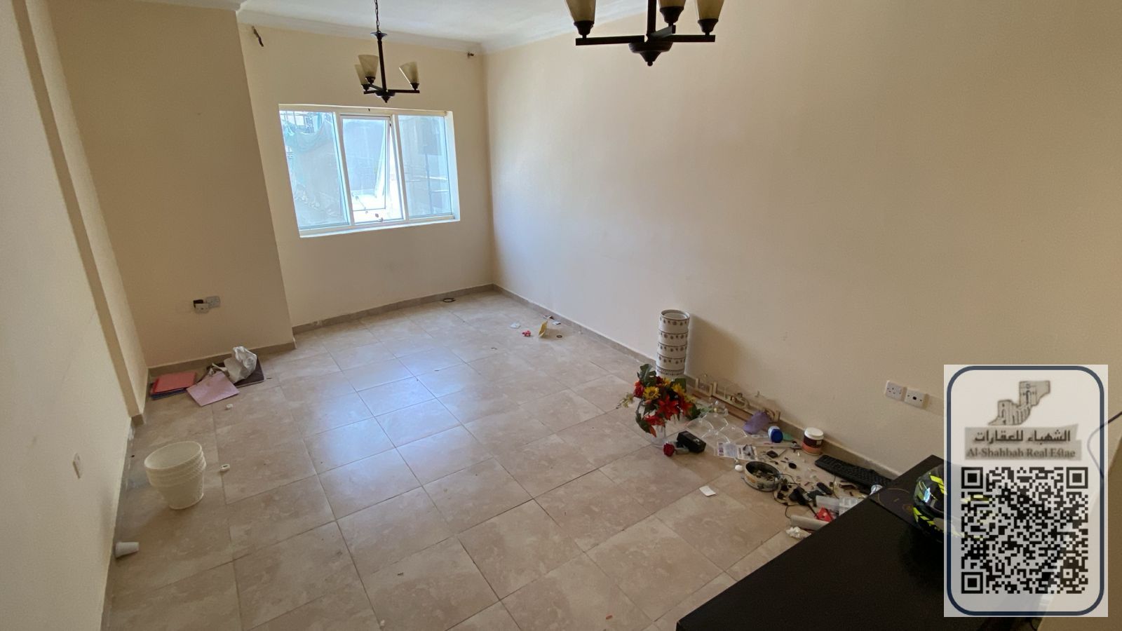 Two bedrooms and a living room in Al Hamidiya, a fully vibrant location near the Dubai and Sharjah exit.