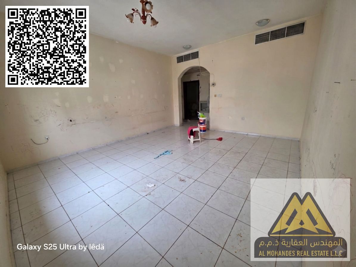 For annual rent: A one-bedroom apartment in Al Rashidiya, Ajman, located next to Falcon Towers in a vibrant location close to all services and ameniti