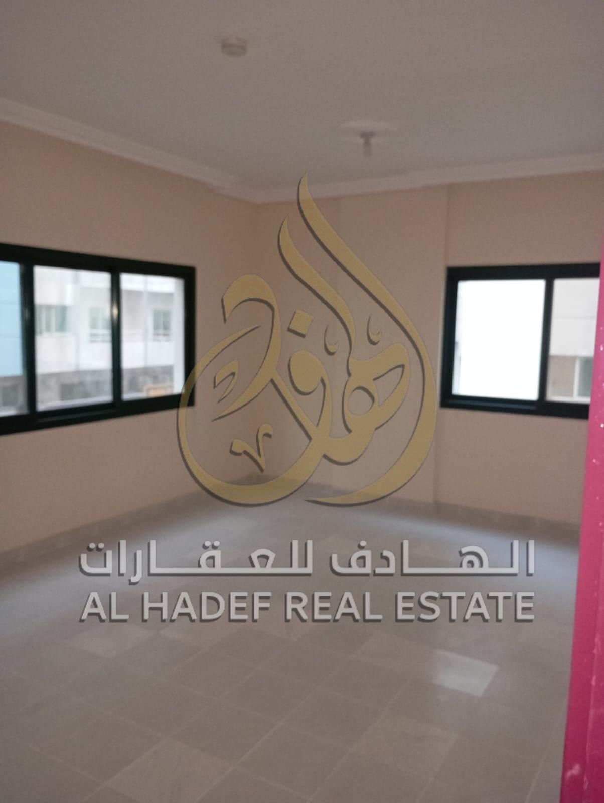 Great rental opportunity in Al Qasimia, 3-bedroom apartment with store and 3 bathrooms, good space with landlord maintenance, prime location with 4 or