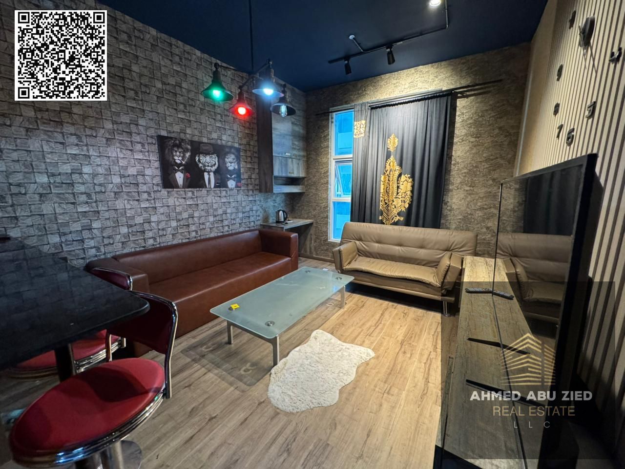 City Tower – Furnished 1BR + Hall | Prime Location Near Grand, Safeer & Dana Malls | Parking Included | Annual Rent