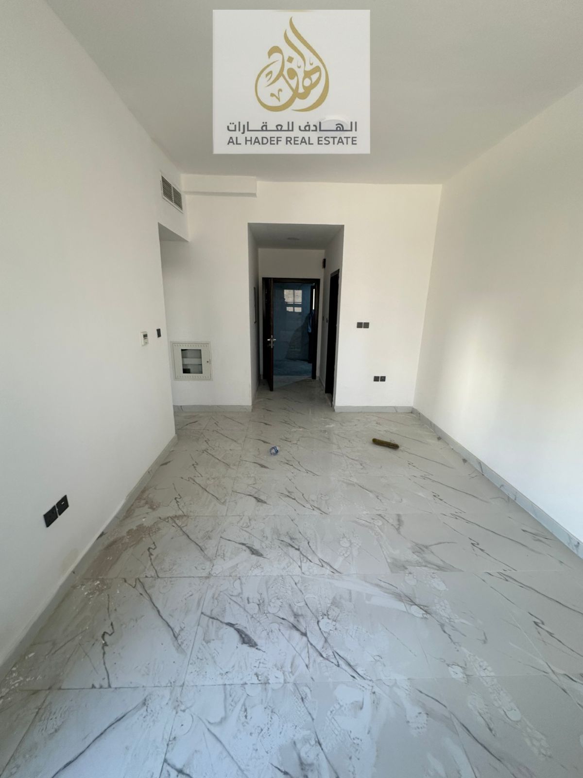 First occupant in Al Jurf 3 – Master bedroom and living room with balcony at a special price