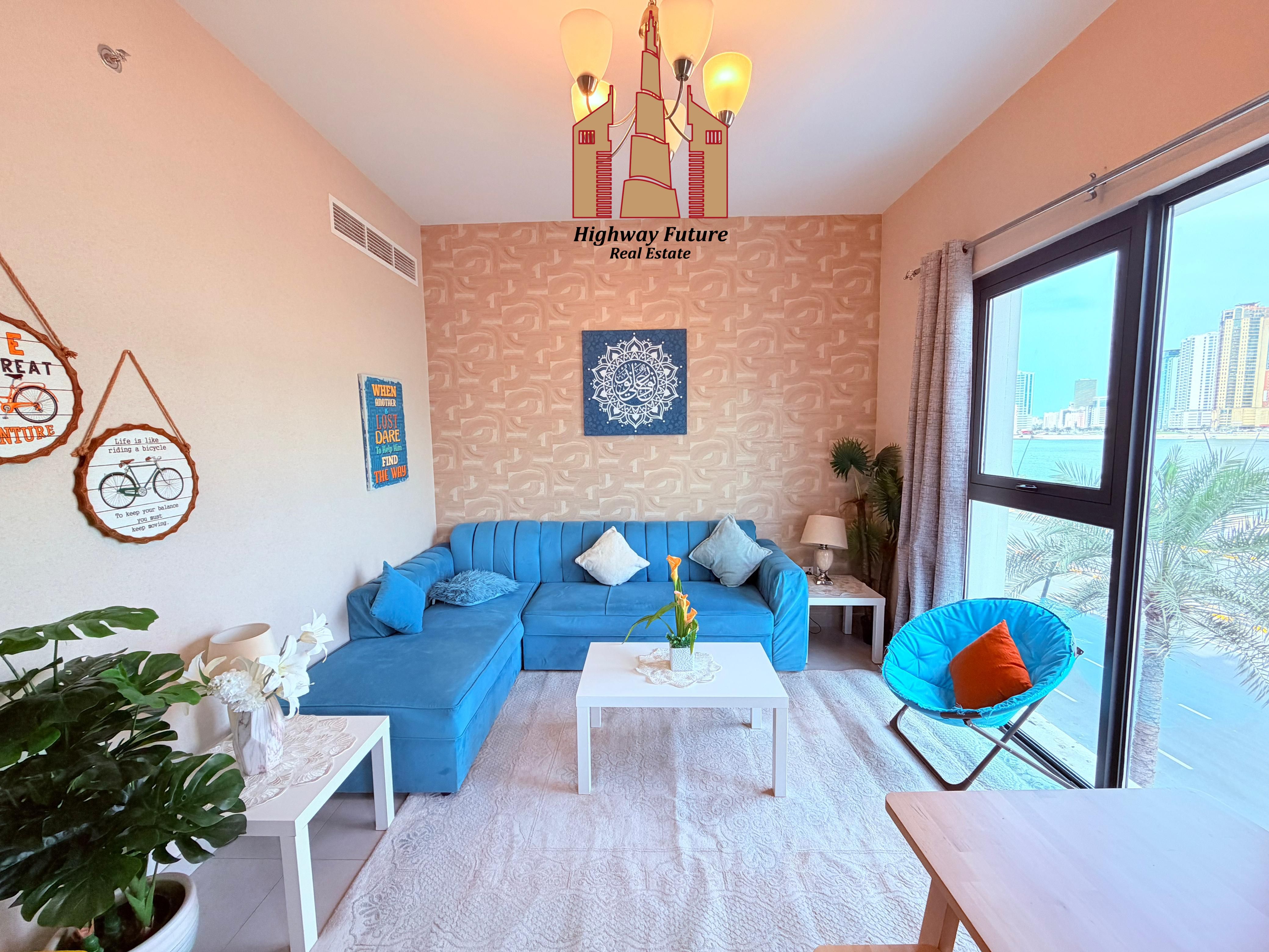 Luxurious 2-BR | Sea View | Prime Location |