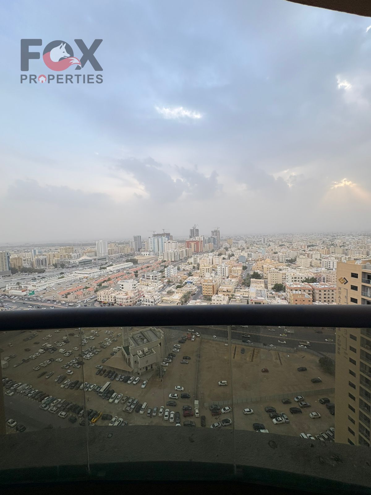 For annual rent in Ajman – Al Nuaimiya 1 (Tower C): A distinctive 2-bedroom apartment with a spacious living room and balcony, ideal for families.