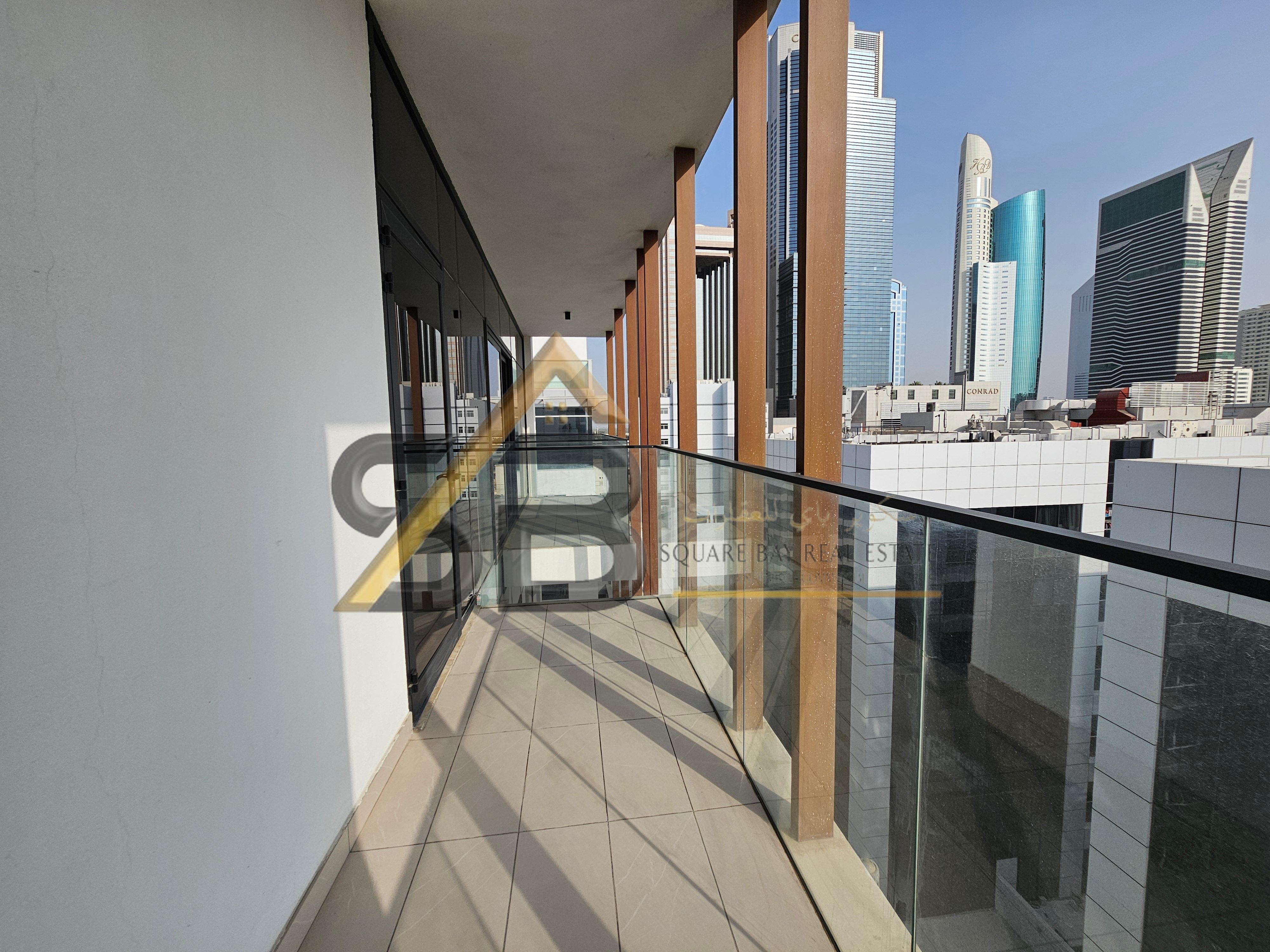 5 Min World Trade Metro | 2 BR-2 Big Balcony | All Amenities 120k