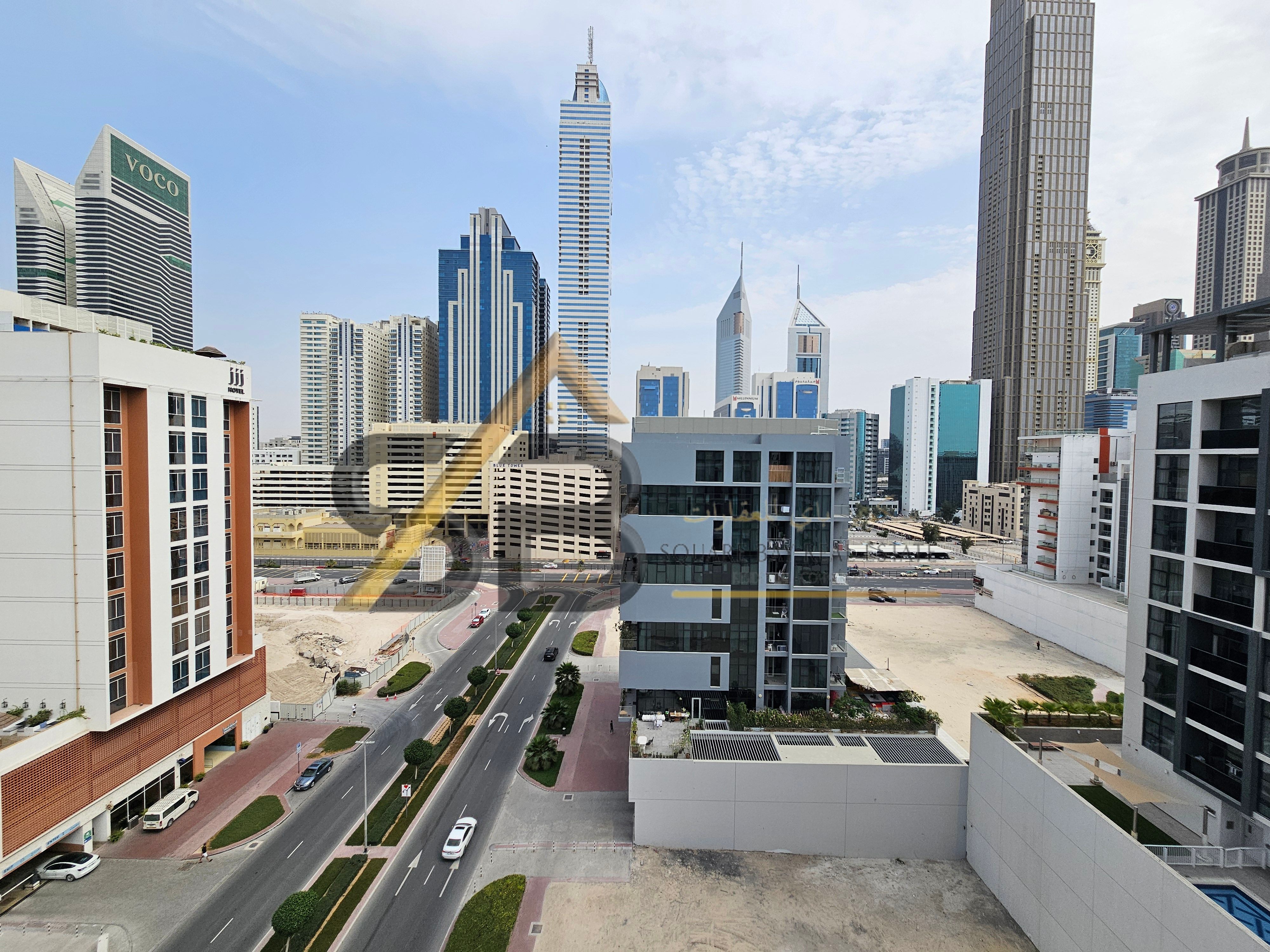 Brand New 2 BR-2 Balcony Wardrobe Open View 115k