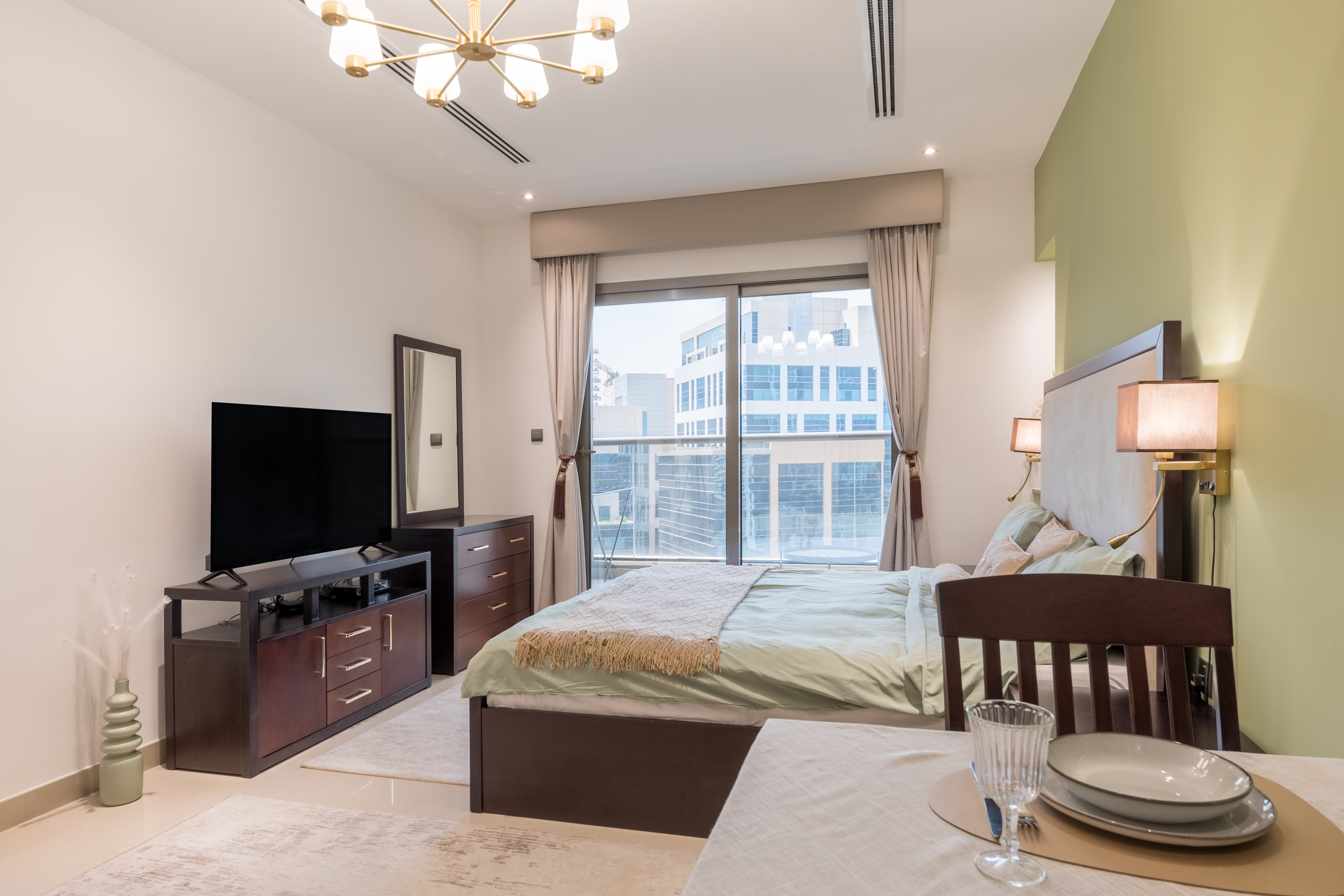 Luxury fully furnished studio | Designer interior | Ready to move in
